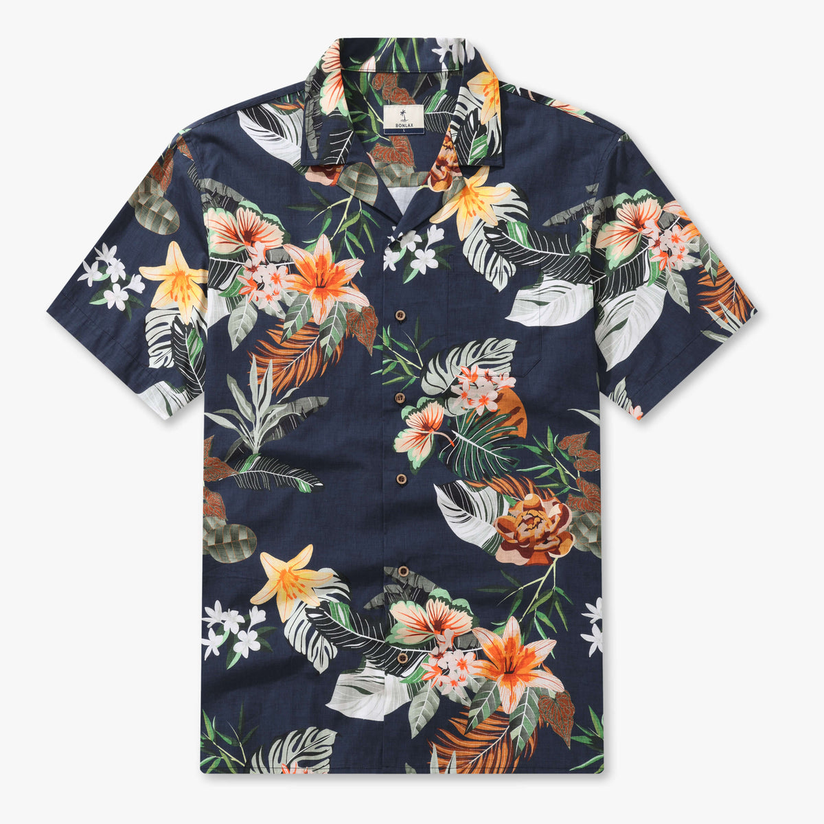 Lush Horizon Bloom Camp Shirt