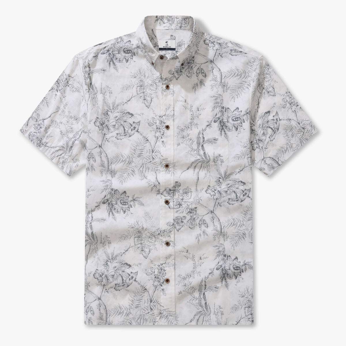 Monochromatic Botanical Toile