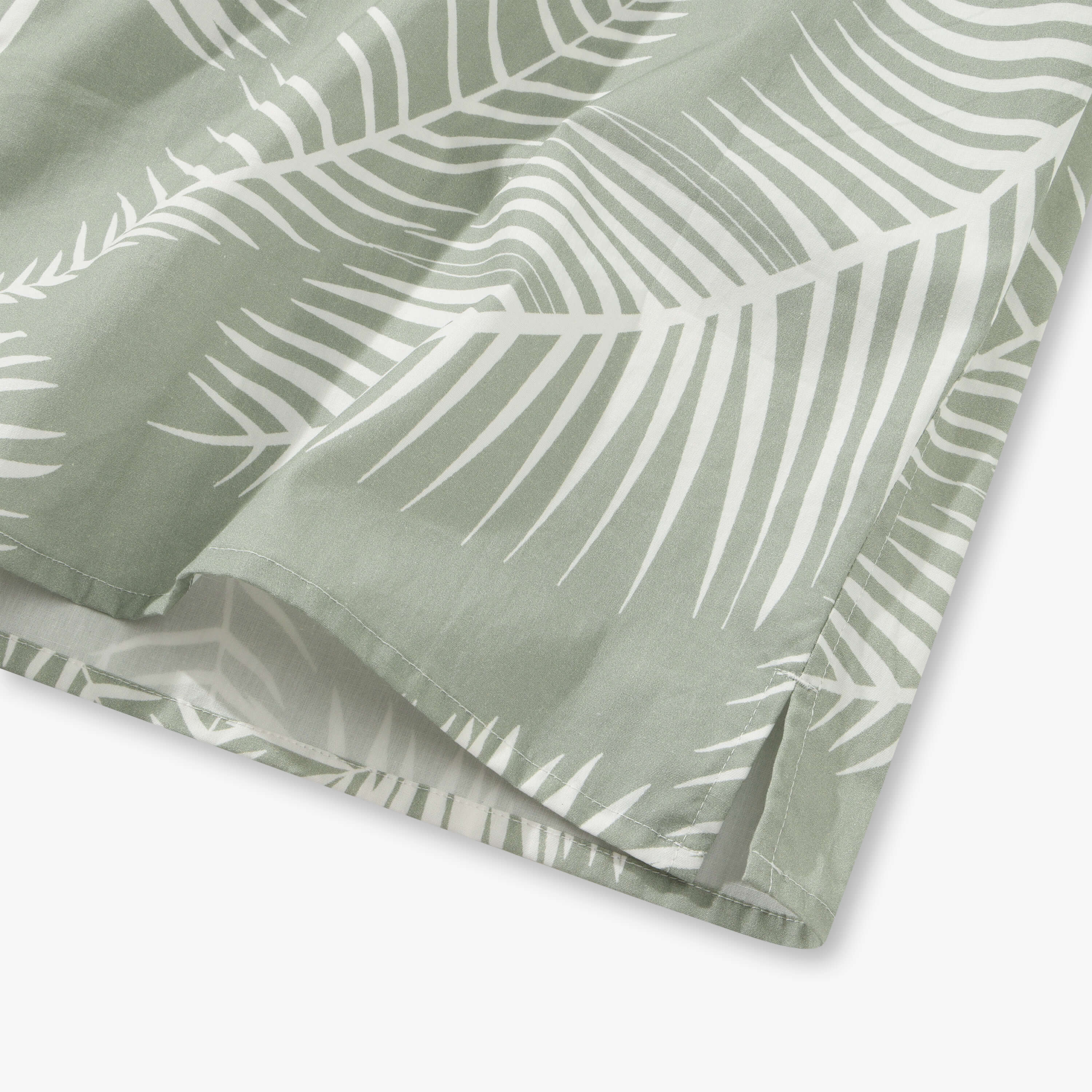 Tropical Leaf Palms Camp Shirt