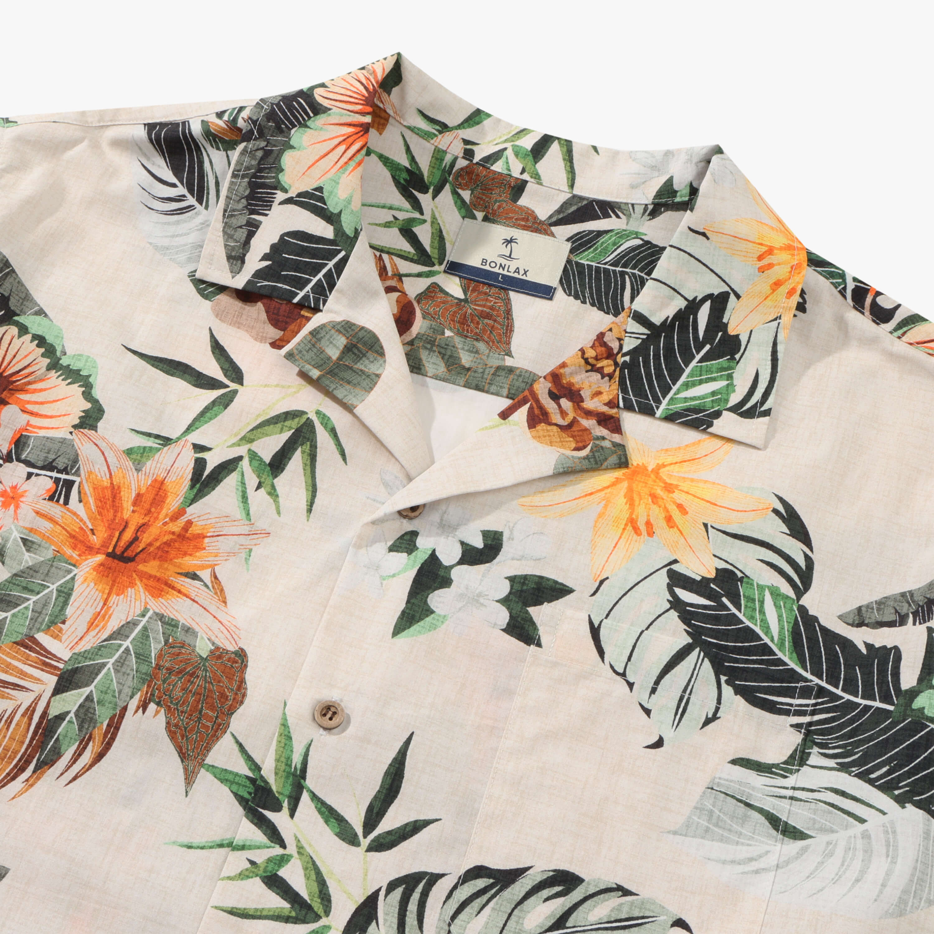 Lush Horizon Bloom Camp Shirt
