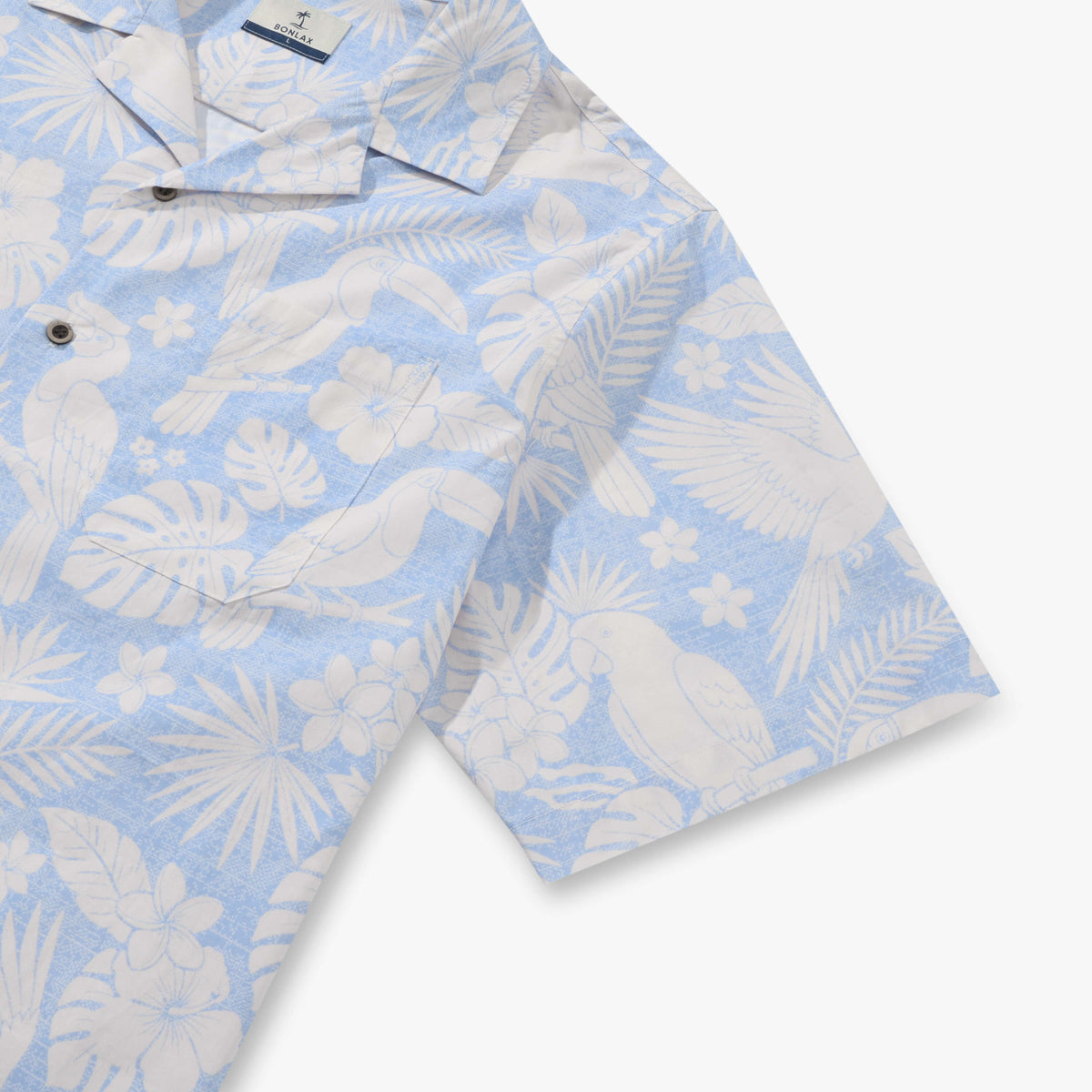 Das Coastal Aviary Toile Camp Shirt