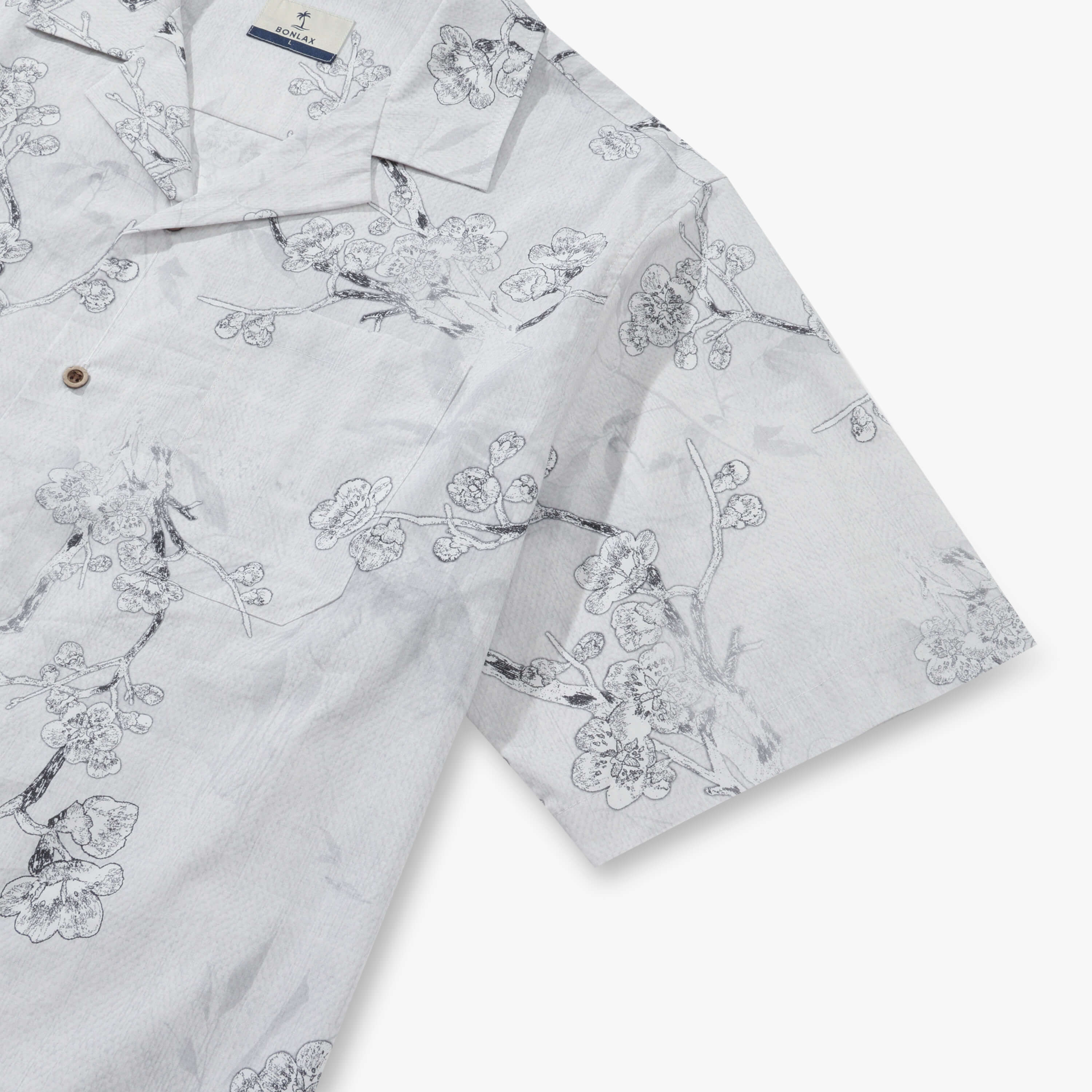 Vintage Edo Sakura Camp Shirt