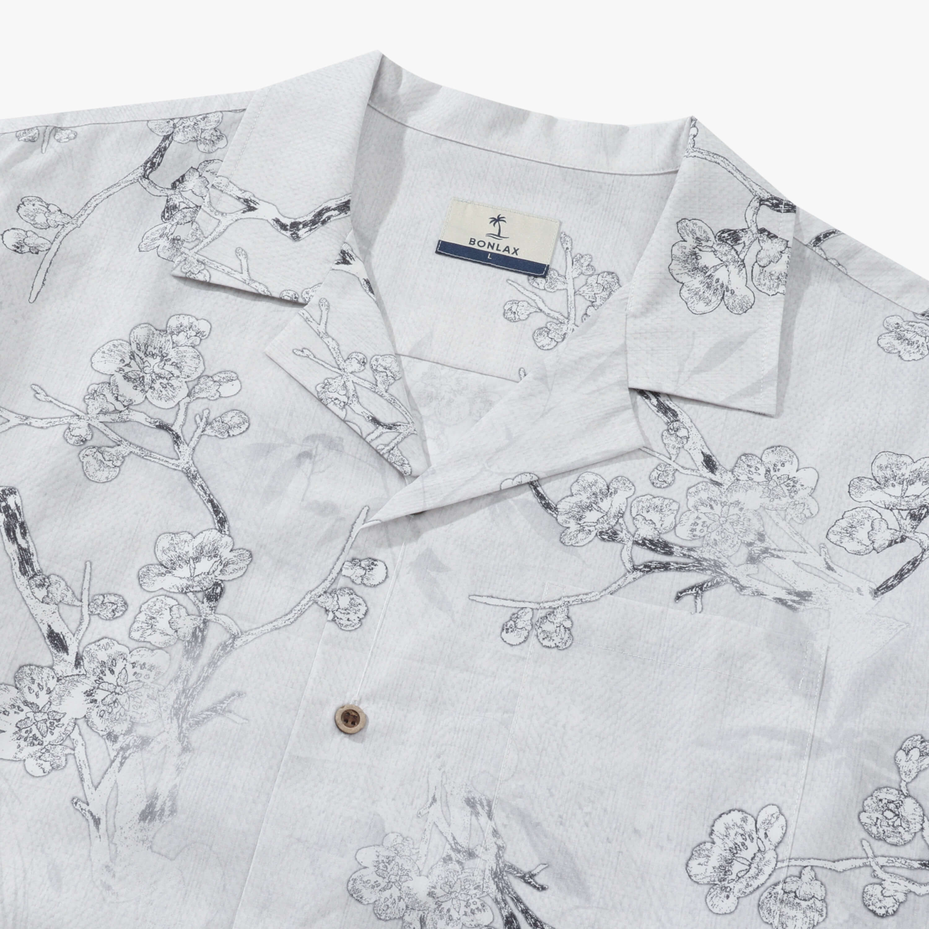 Vintage Edo Sakura Camp Shirt