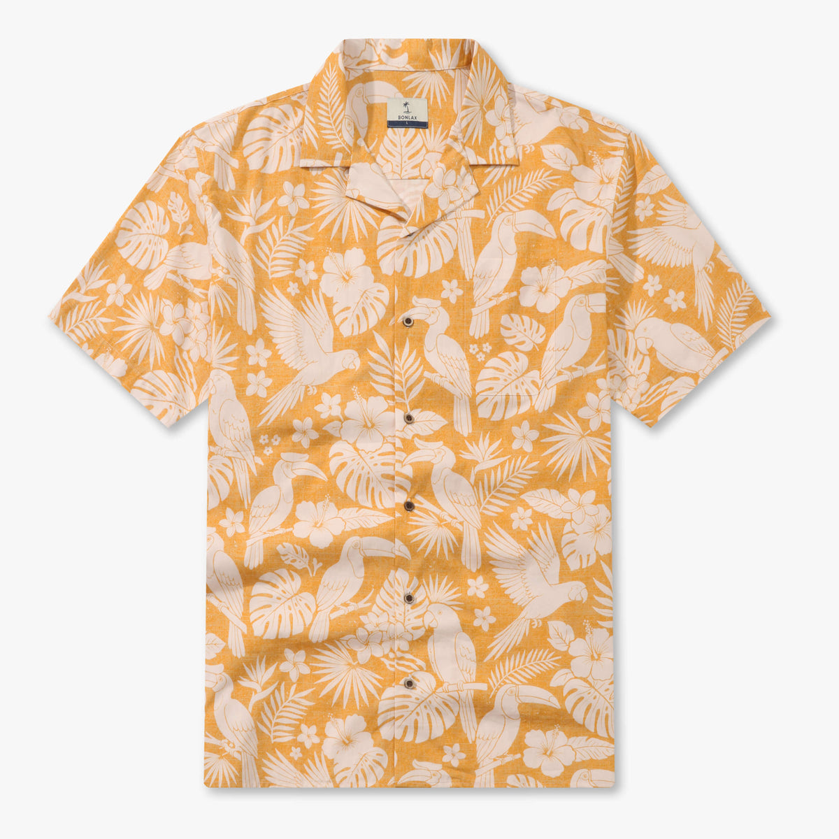 Das Coastal Aviary Toile Camp Shirt