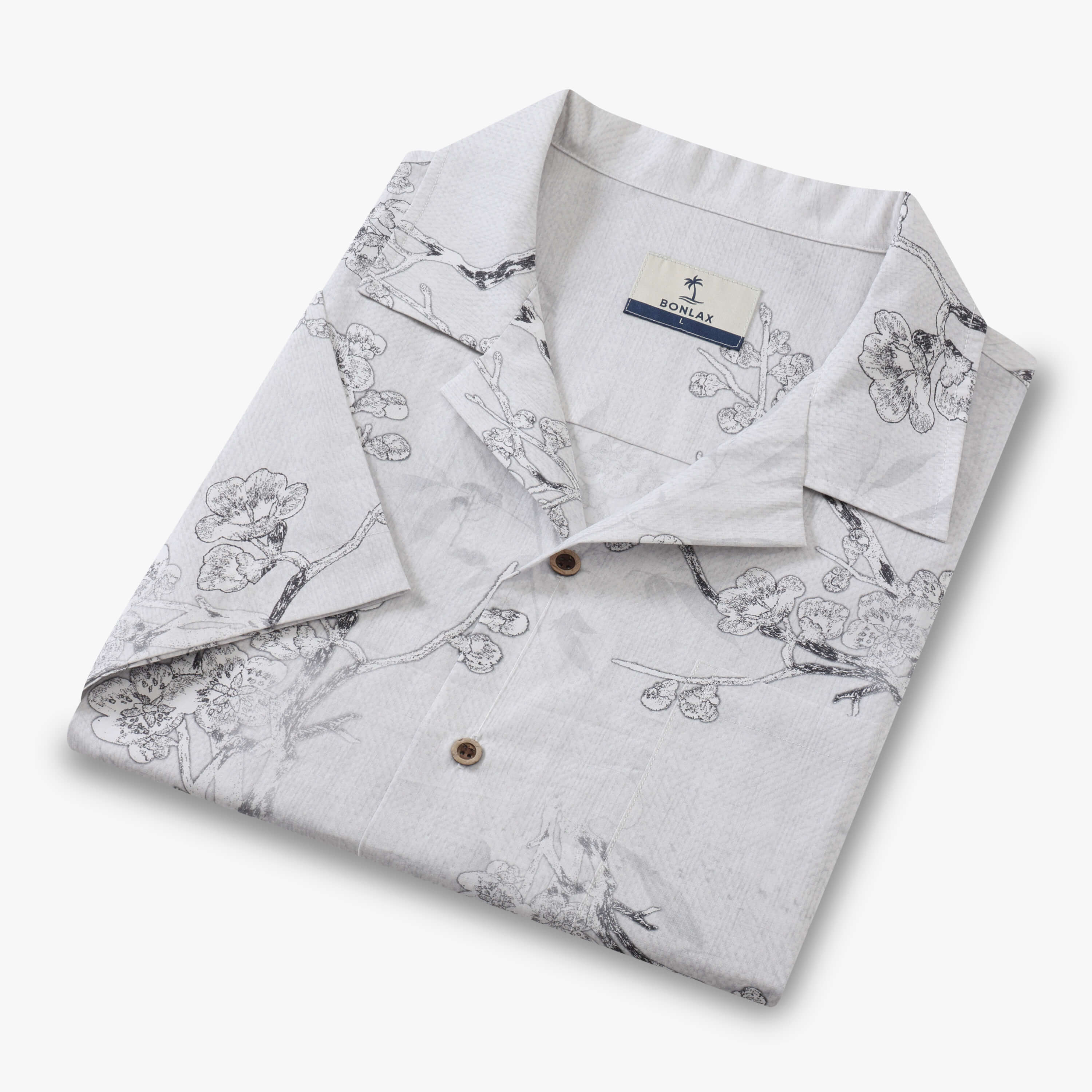 Vintage Edo Sakura Camp Shirt