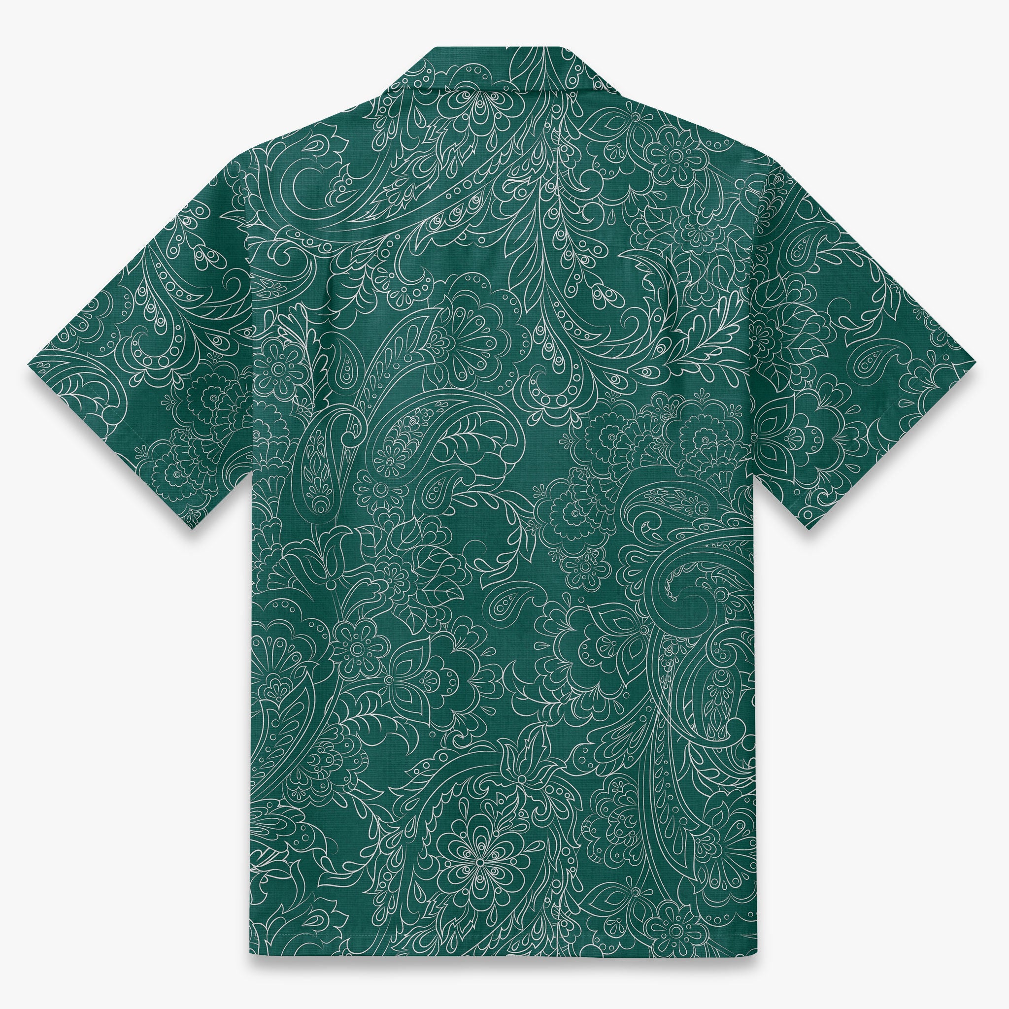 Cocoa Paisley Vintage Camp Shirt