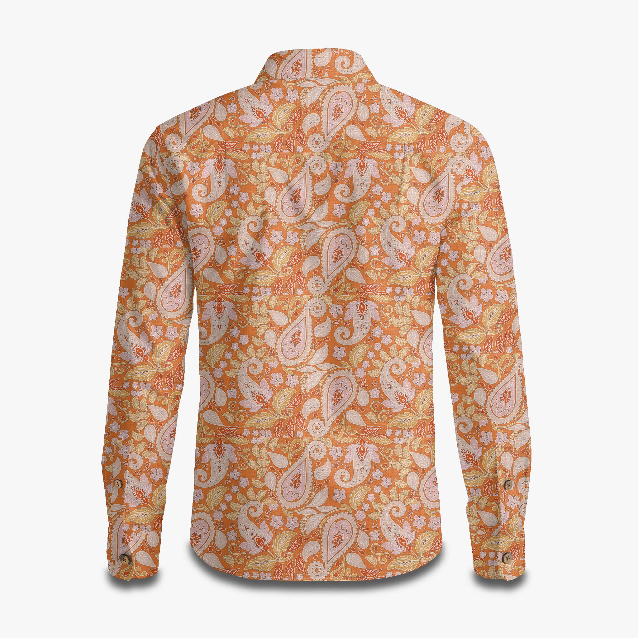 Ethnic Paisley Print Long Sleeve Shirt