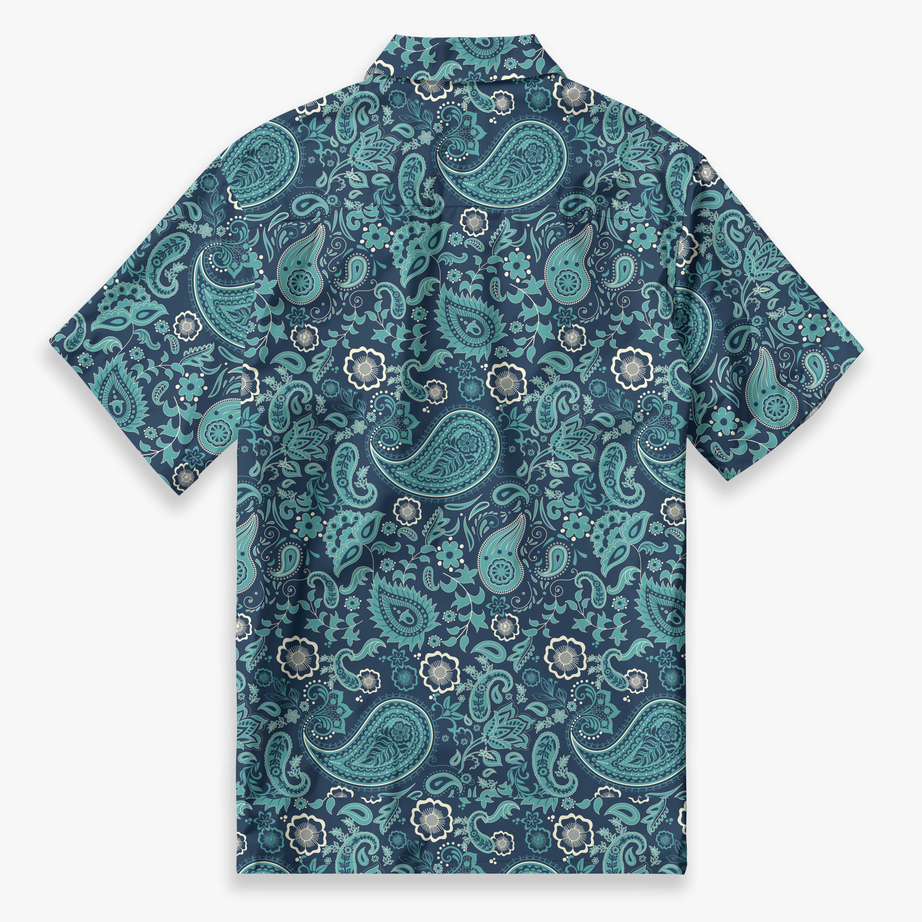 Ethnic Paisley Camp Shirt