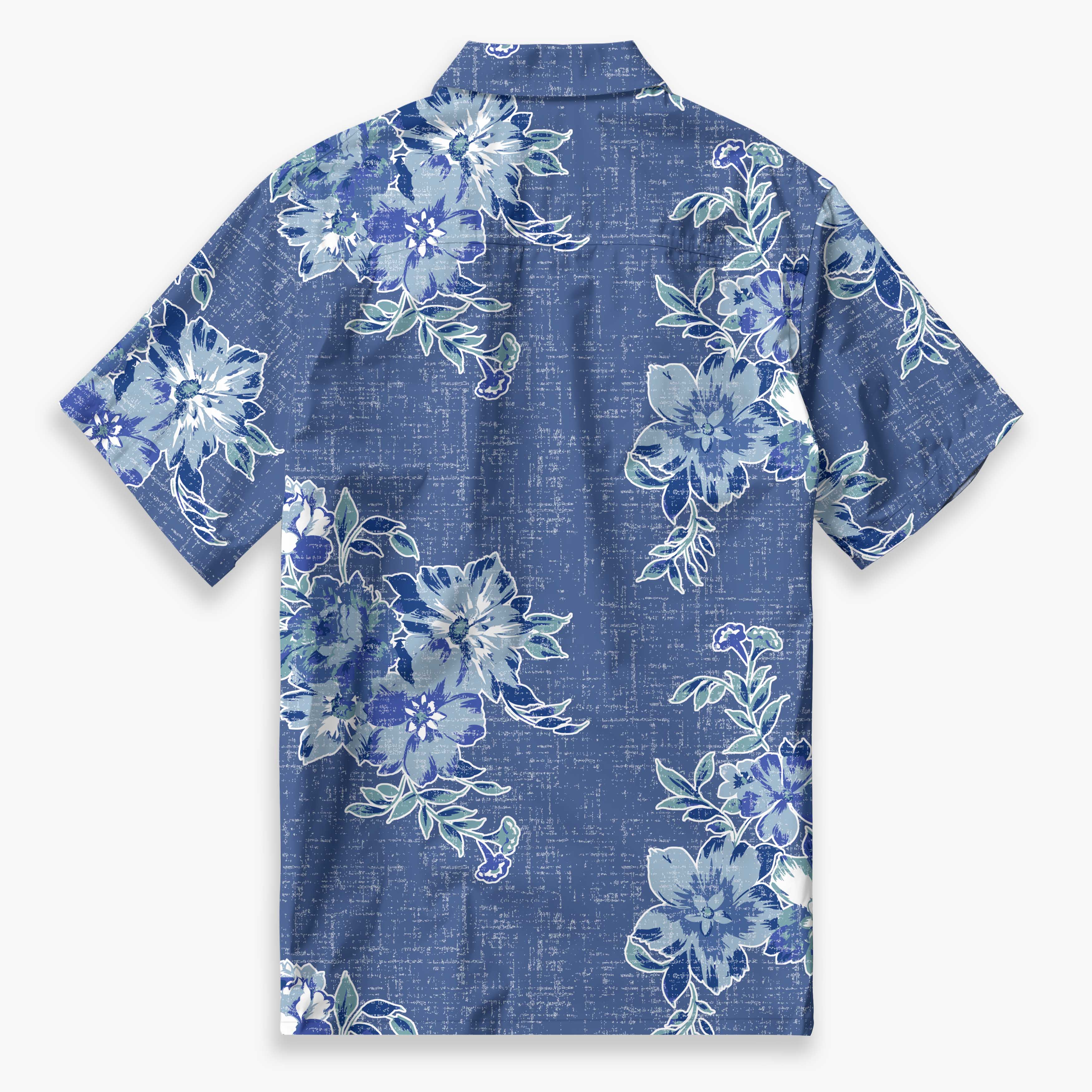 Chemise de camp à fleurs tropicales