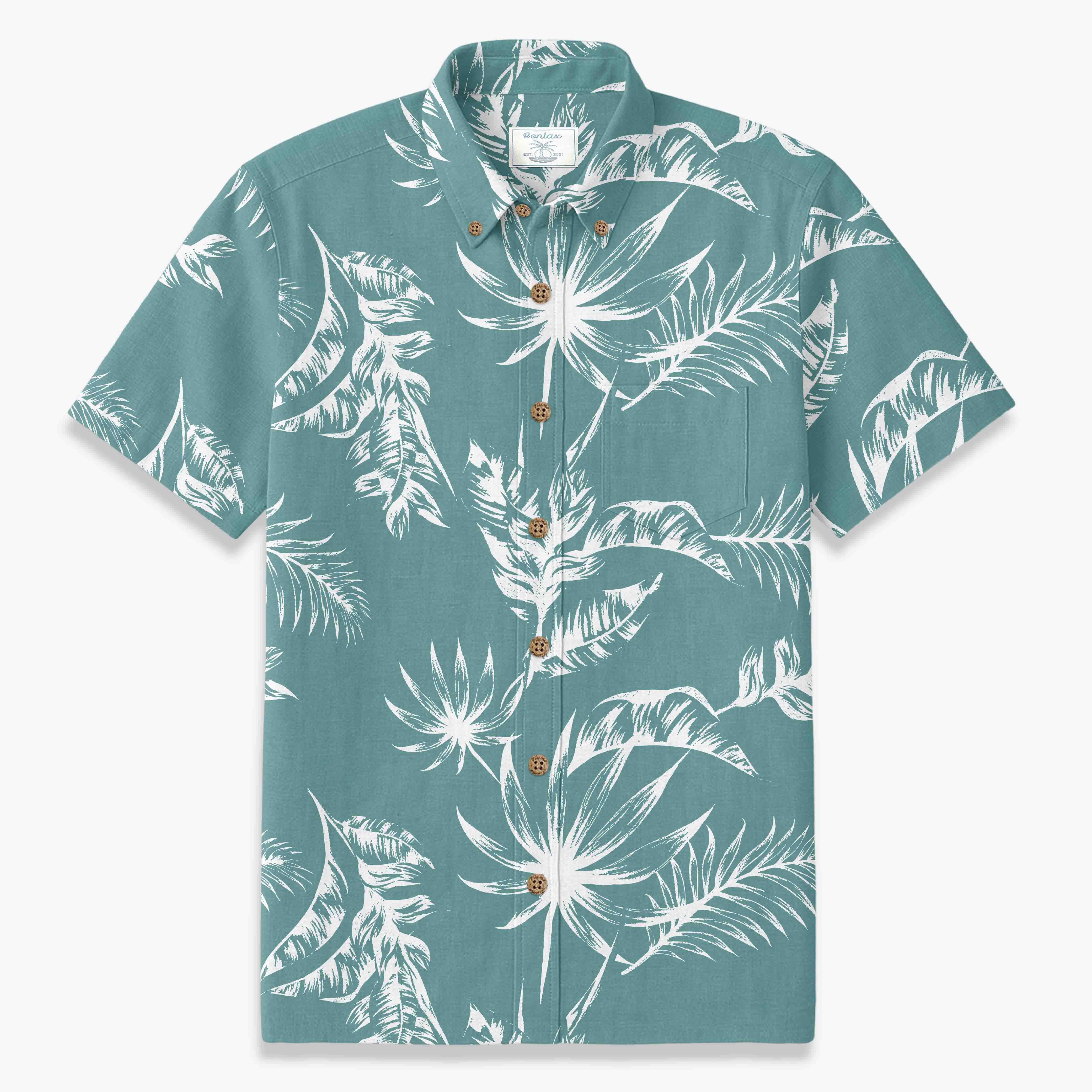 Azure Grove Leaf Rhythm