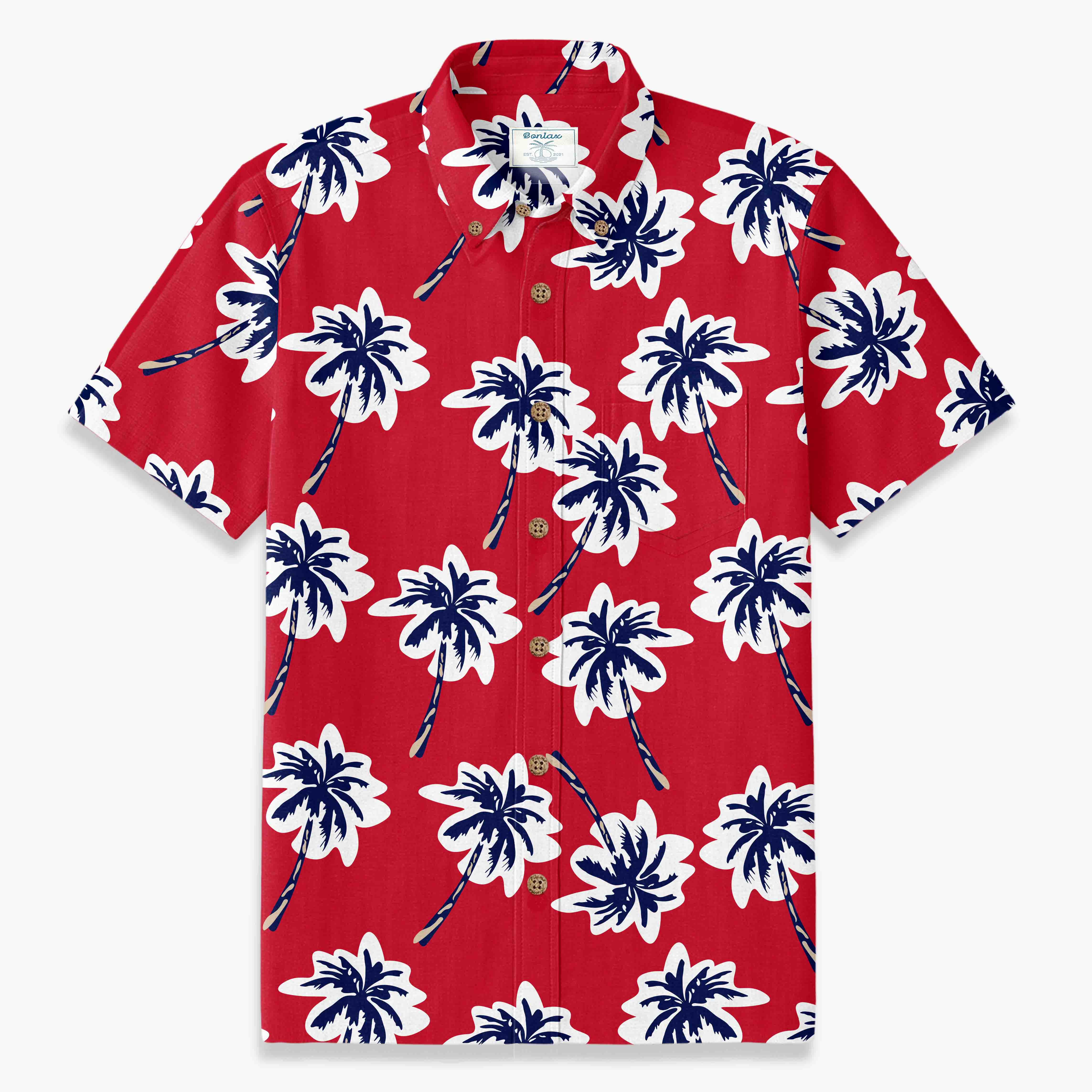 Coconut Shadows on Red Shore