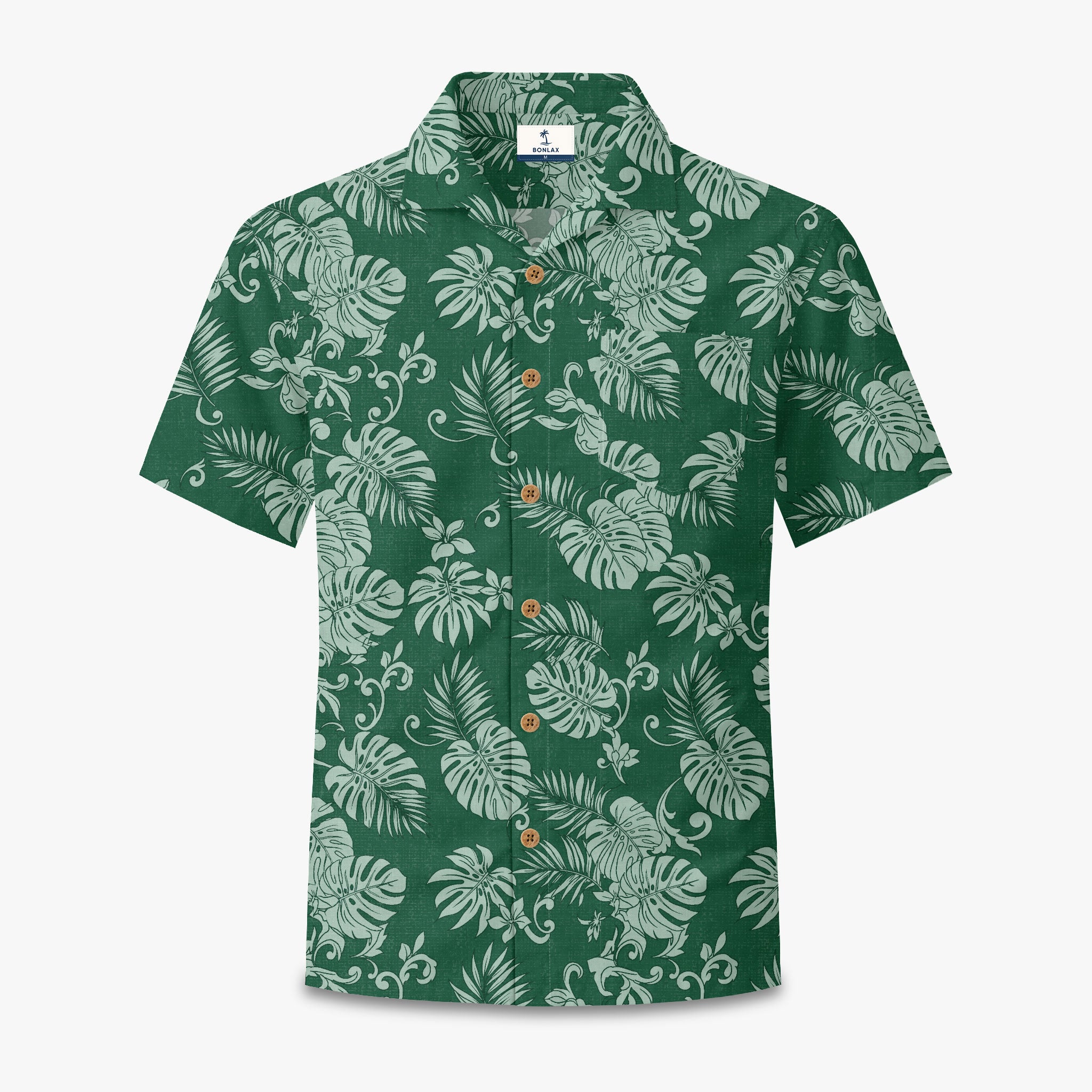 Lime Leaf Camp Shirt
