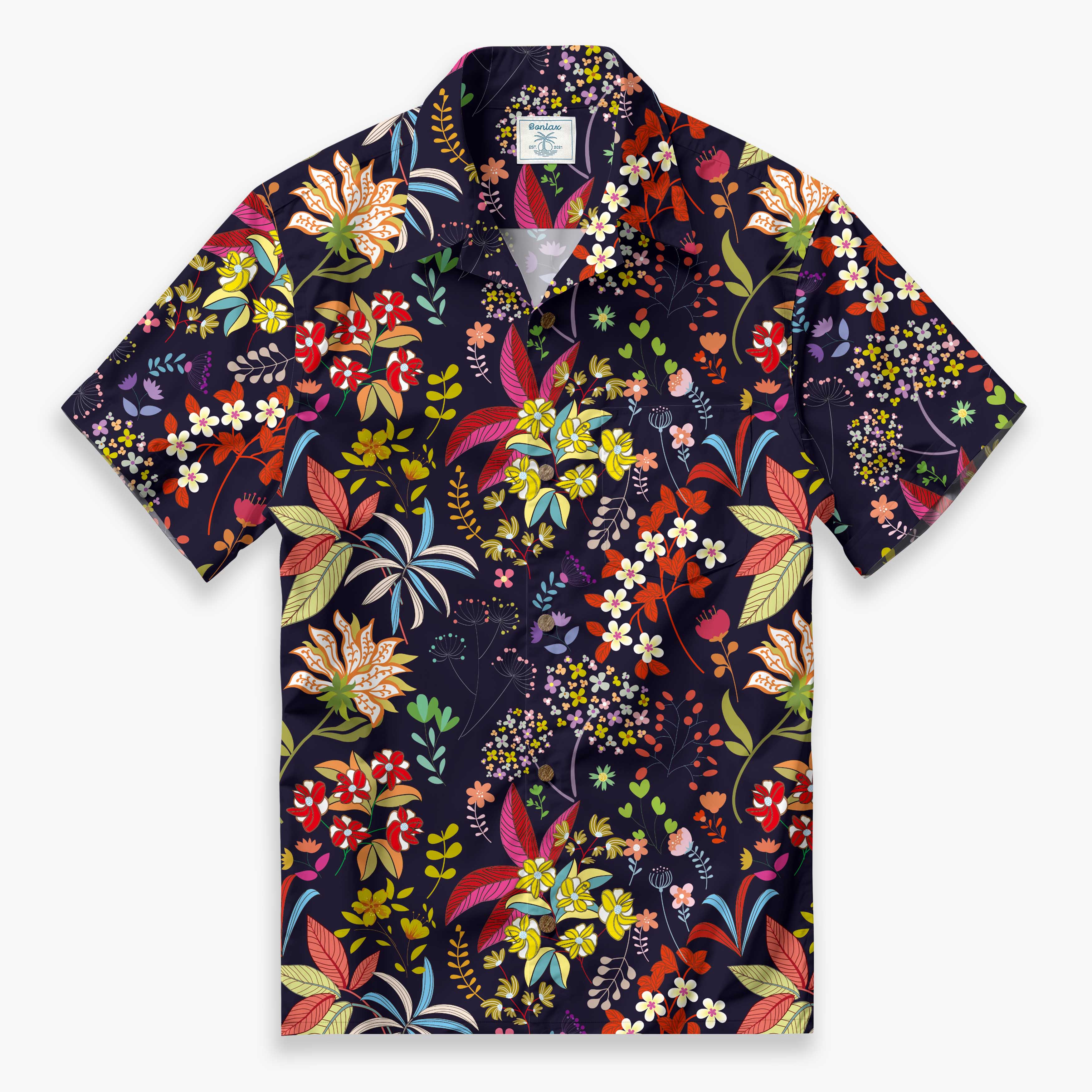 Spoon Floral Camp Shirt