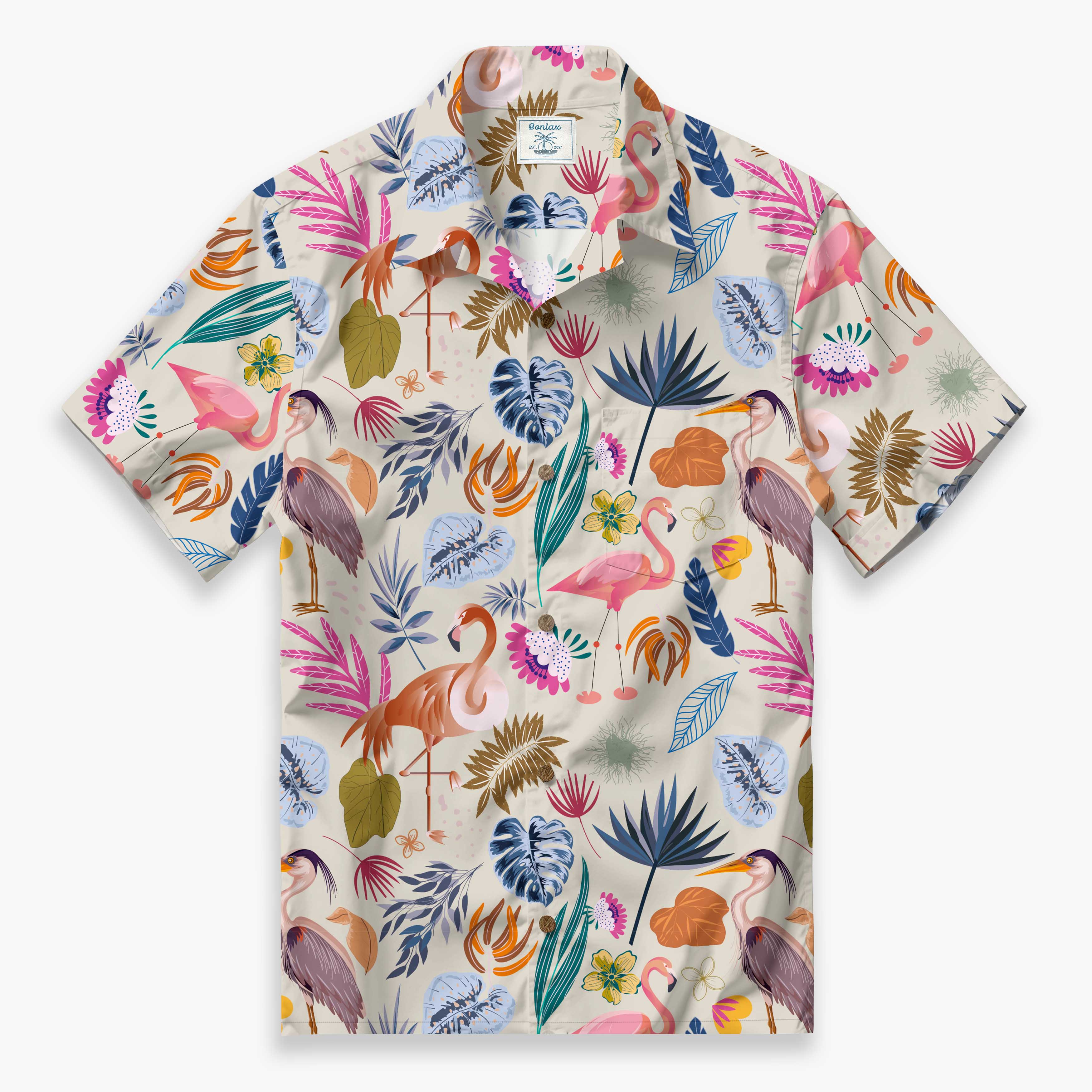 Flamingo Camp Shirt