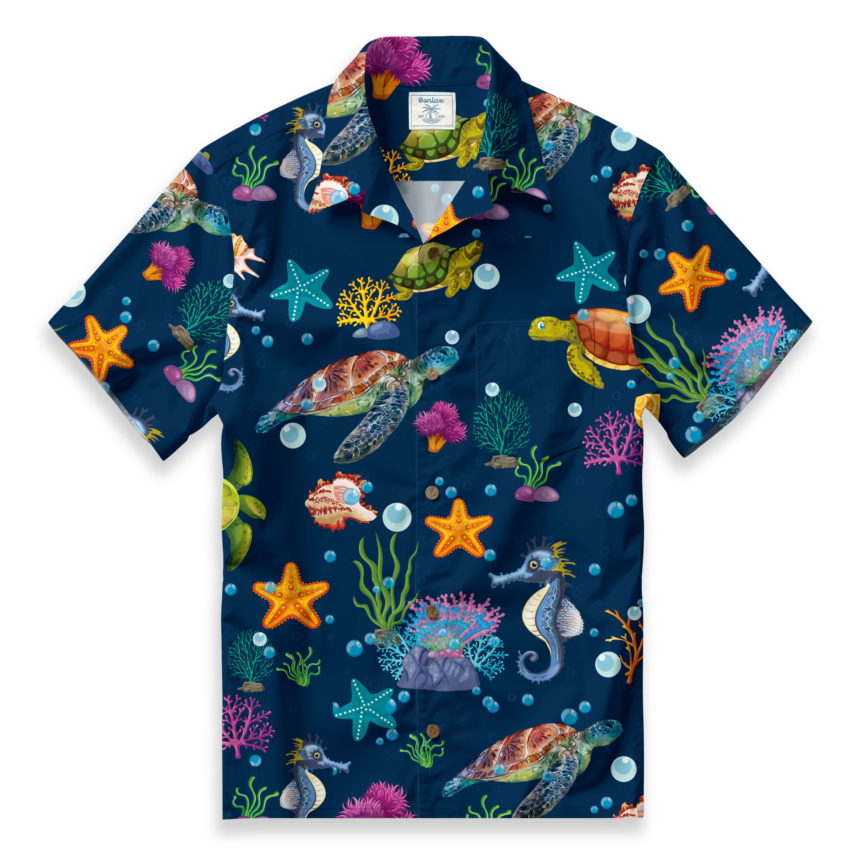 Turtle Shell Camp Shirt