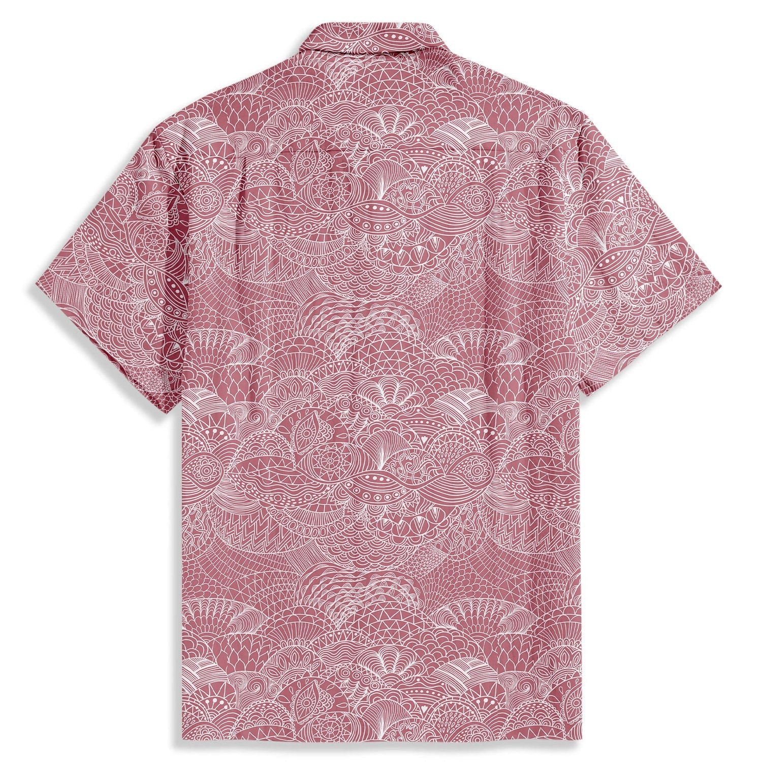 Abstract Lines Print Short Sleeve Shirt - Bonlax - Bonlax
