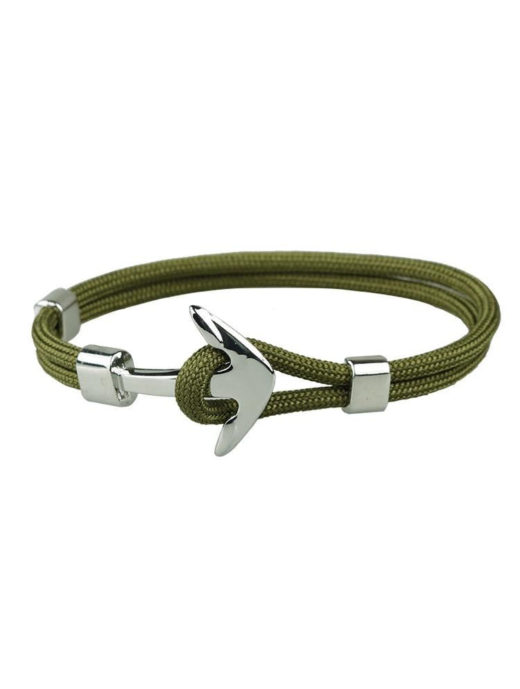 Anchor Polyester Rope Bracelet - Bonlax - Bonlax