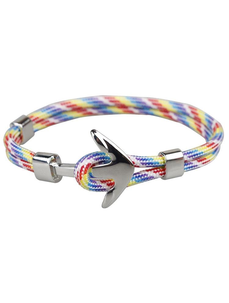 Anchor Polyester Rope Bracelet - Bonlax - Bonlax