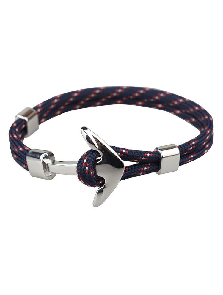 Anchor Polyester Rope Bracelet - Bonlax - Bonlax