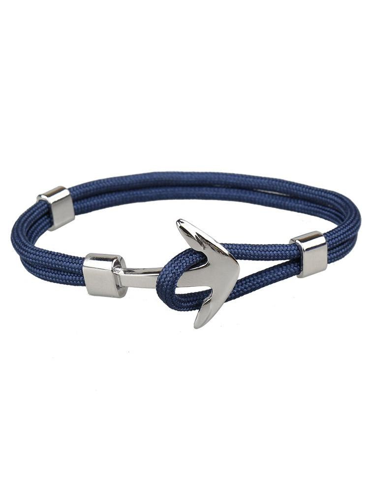 Anchor Polyester Rope Bracelet - Bonlax - Bonlax