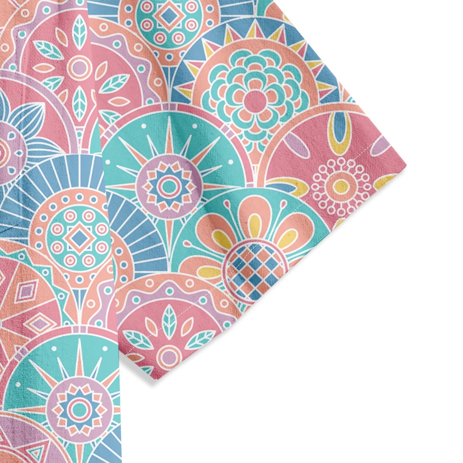 Colorful Abstract Pattern Short Sleeve Shirt - Bonlax - Bonlax