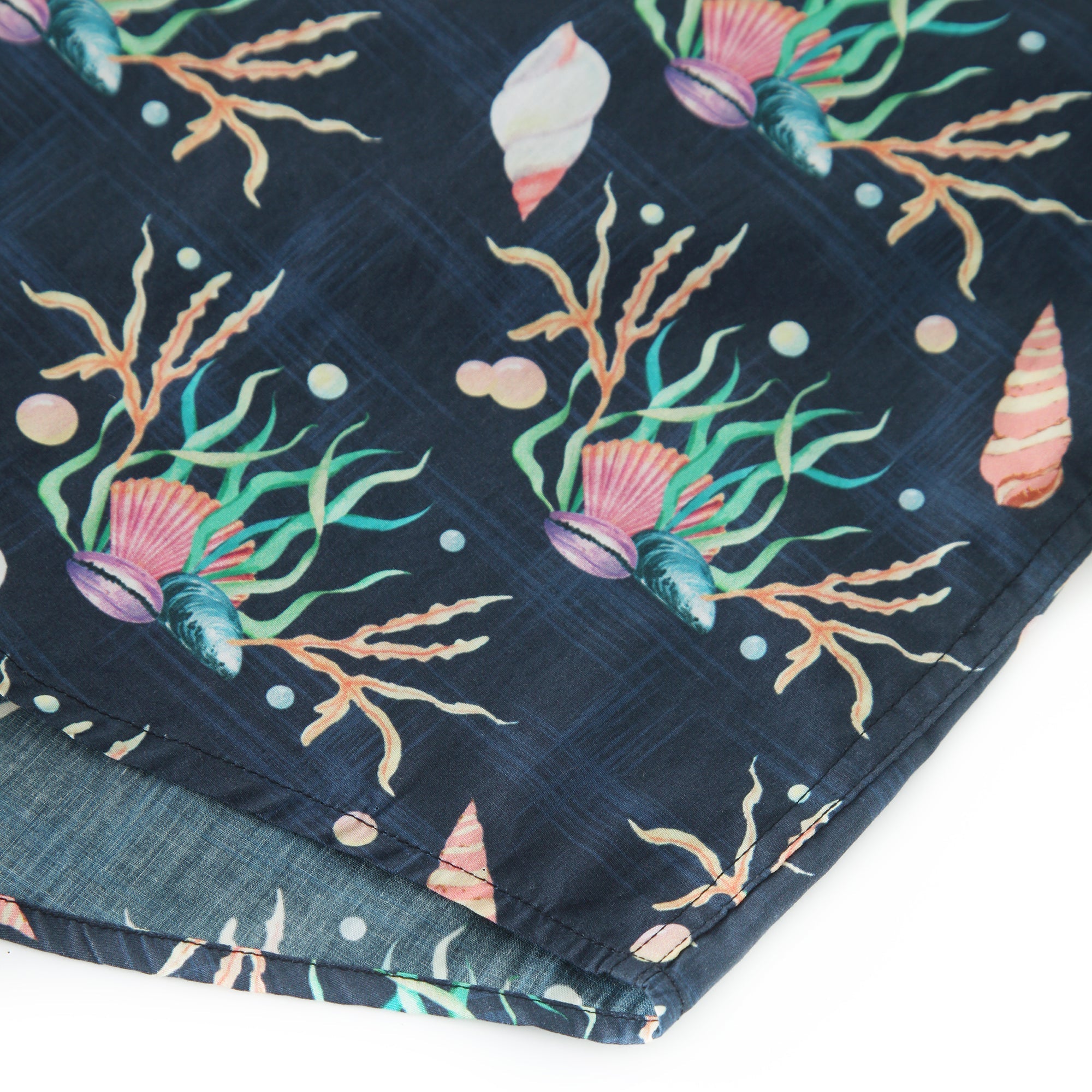 Conch Waterweed Short Sleeve Beach Shirt - Bonlax - Bonlax