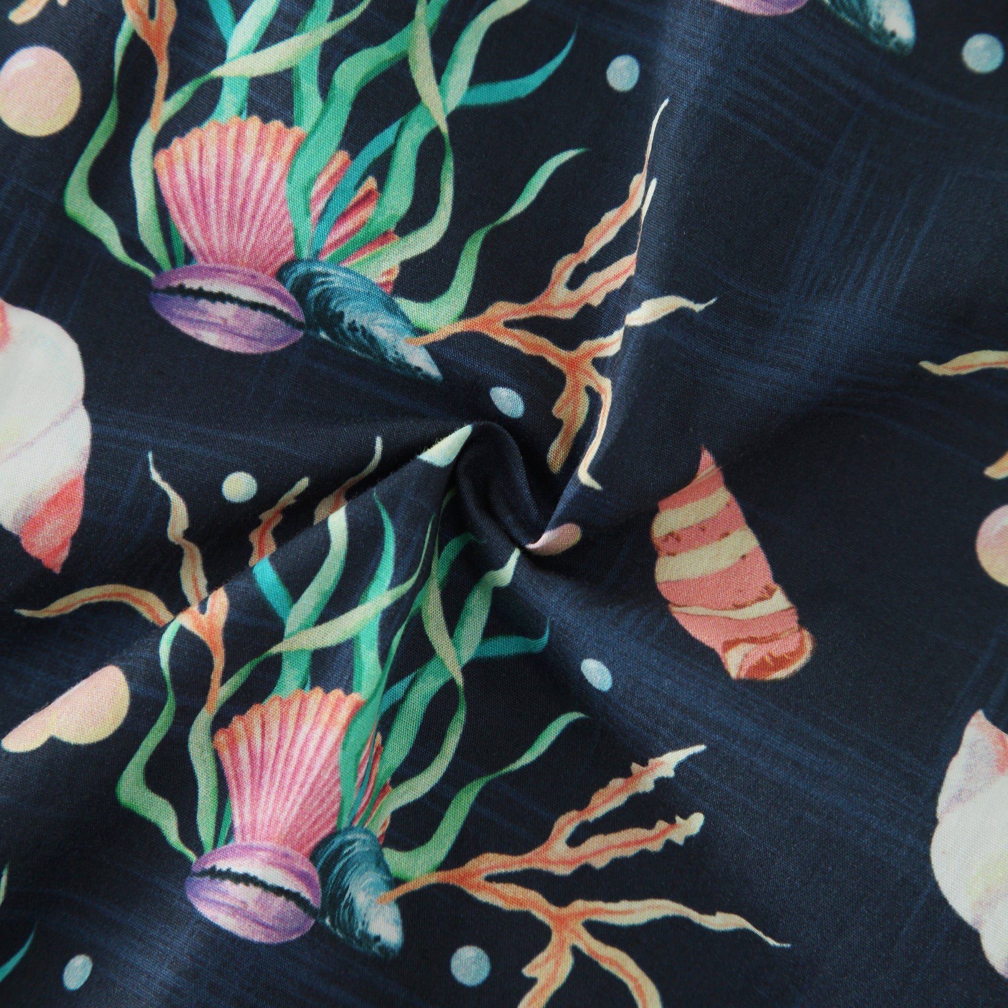 Conch Waterweed Short Sleeve Beach Shirt - Bonlax - Bonlax