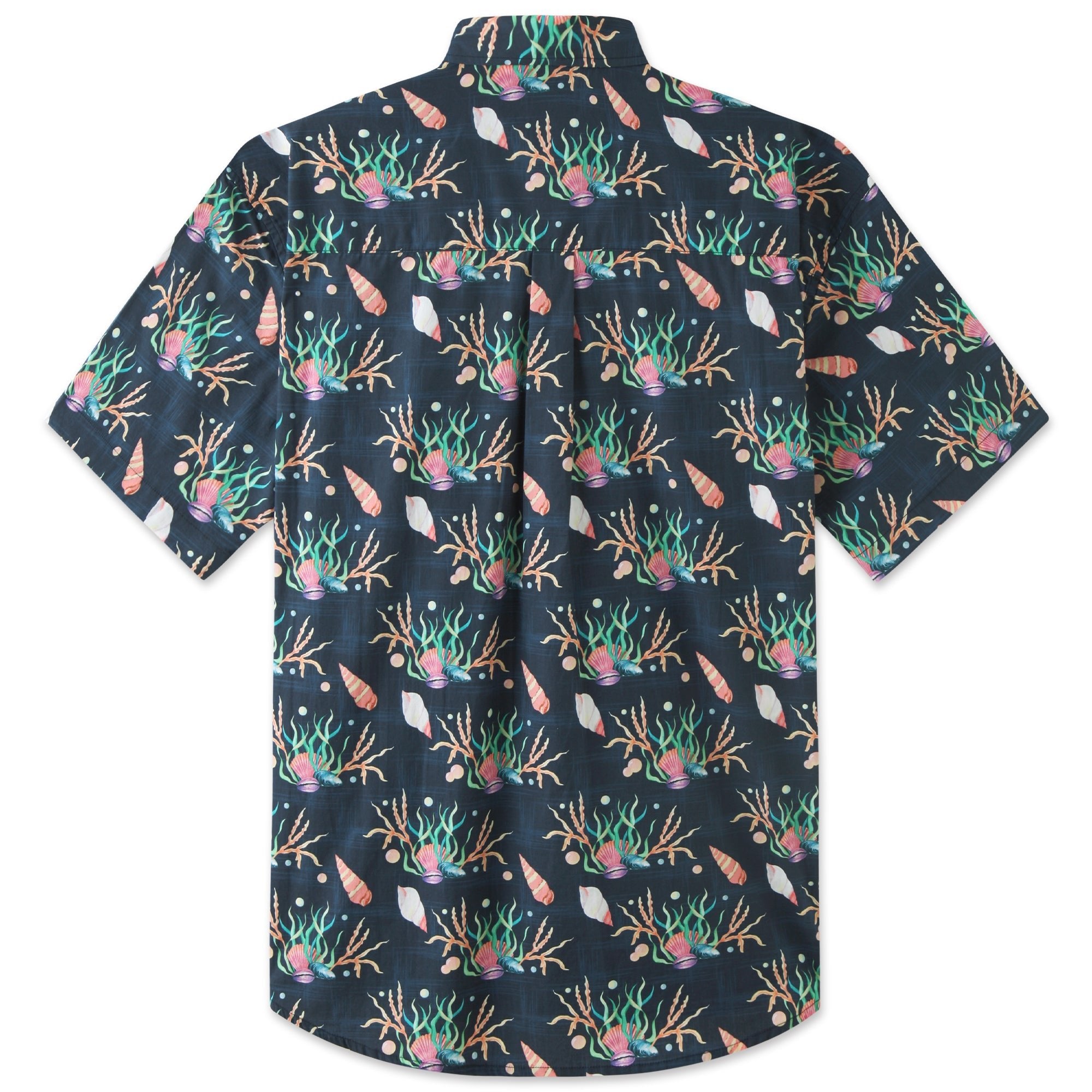 Conch Waterweed Short Sleeve Beach Shirt - Bonlax - Bonlax