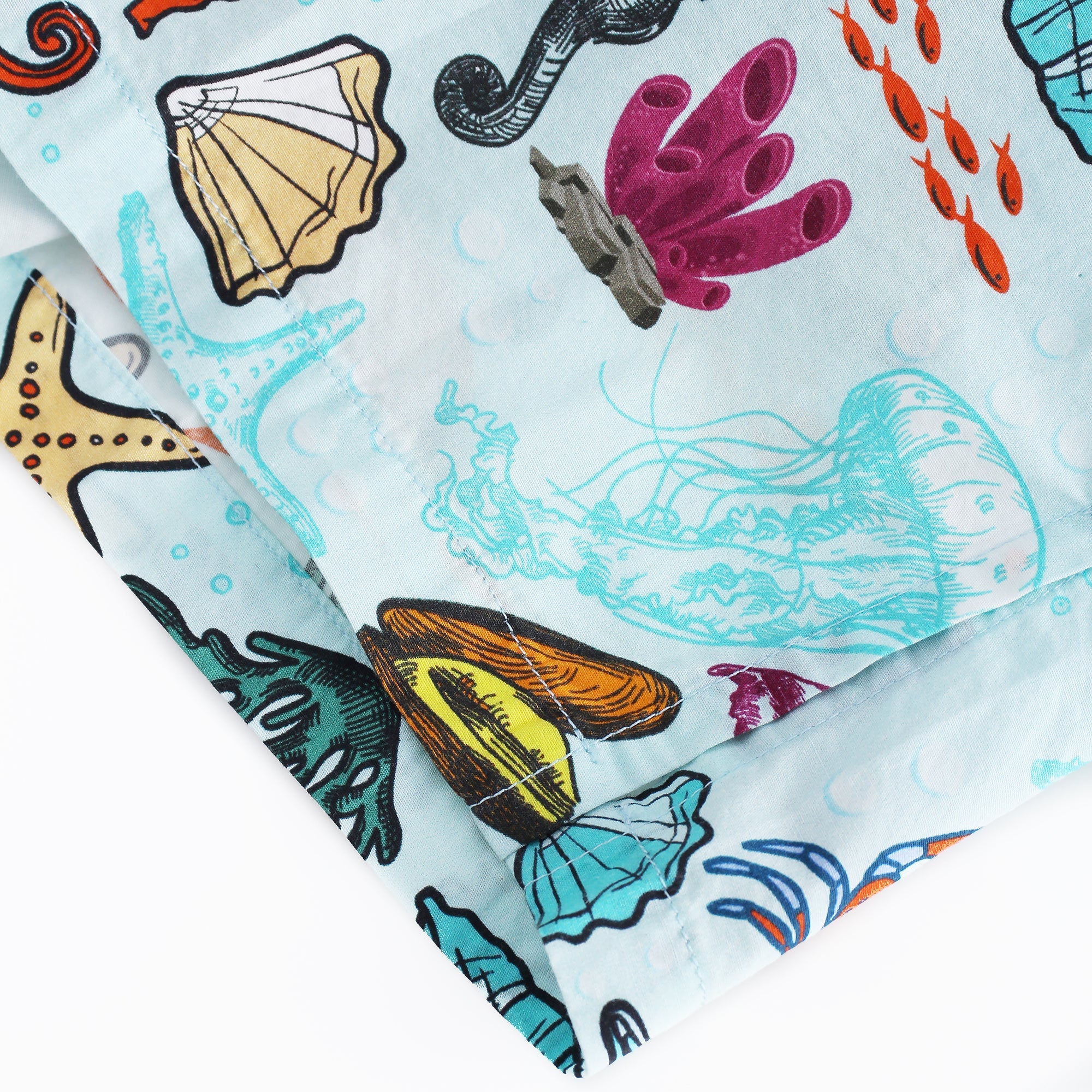 Coral Colorful Fish Underwater World Beach Shirt - Bonlax - Bonlax