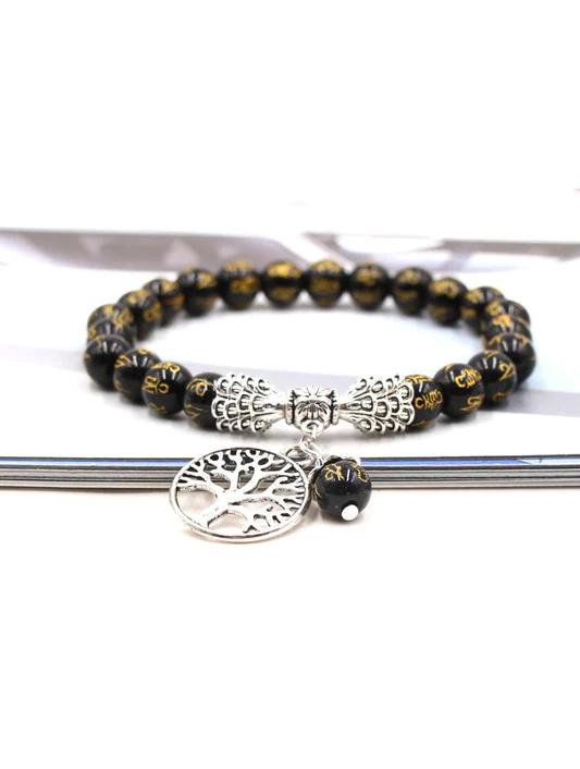 Cross Turquoise Lava Volcanic Stone Bracelet - Bonlax - Bonlax