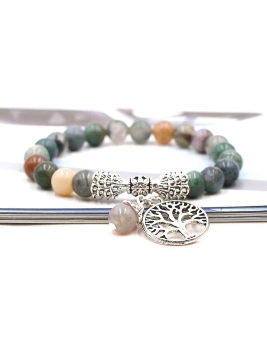 Cross Turquoise Lava Volcanic Stone Bracelet - Bonlax - Bonlax