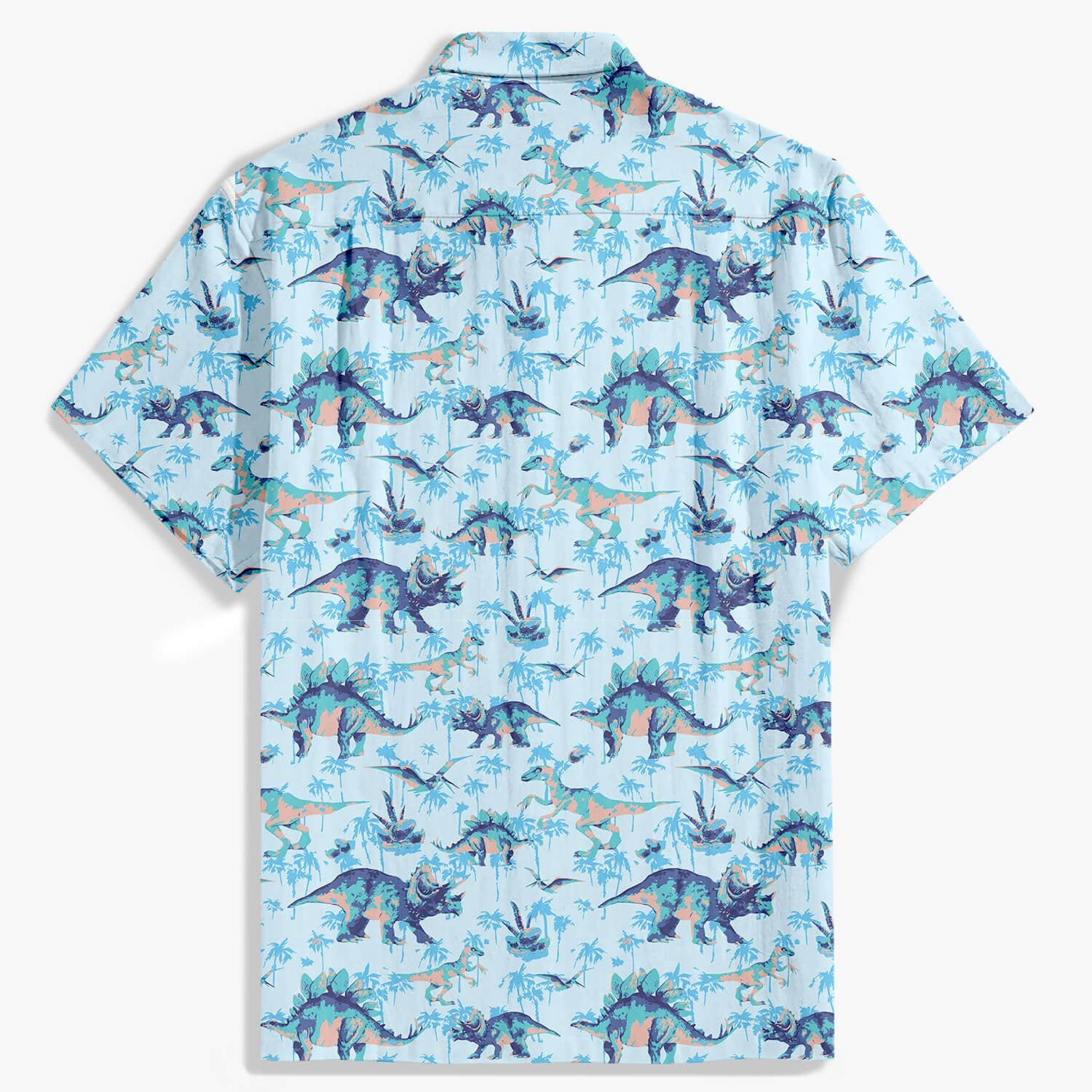 Dinosaur Print Hawaiian Shirt - Bonlax - Bonlax