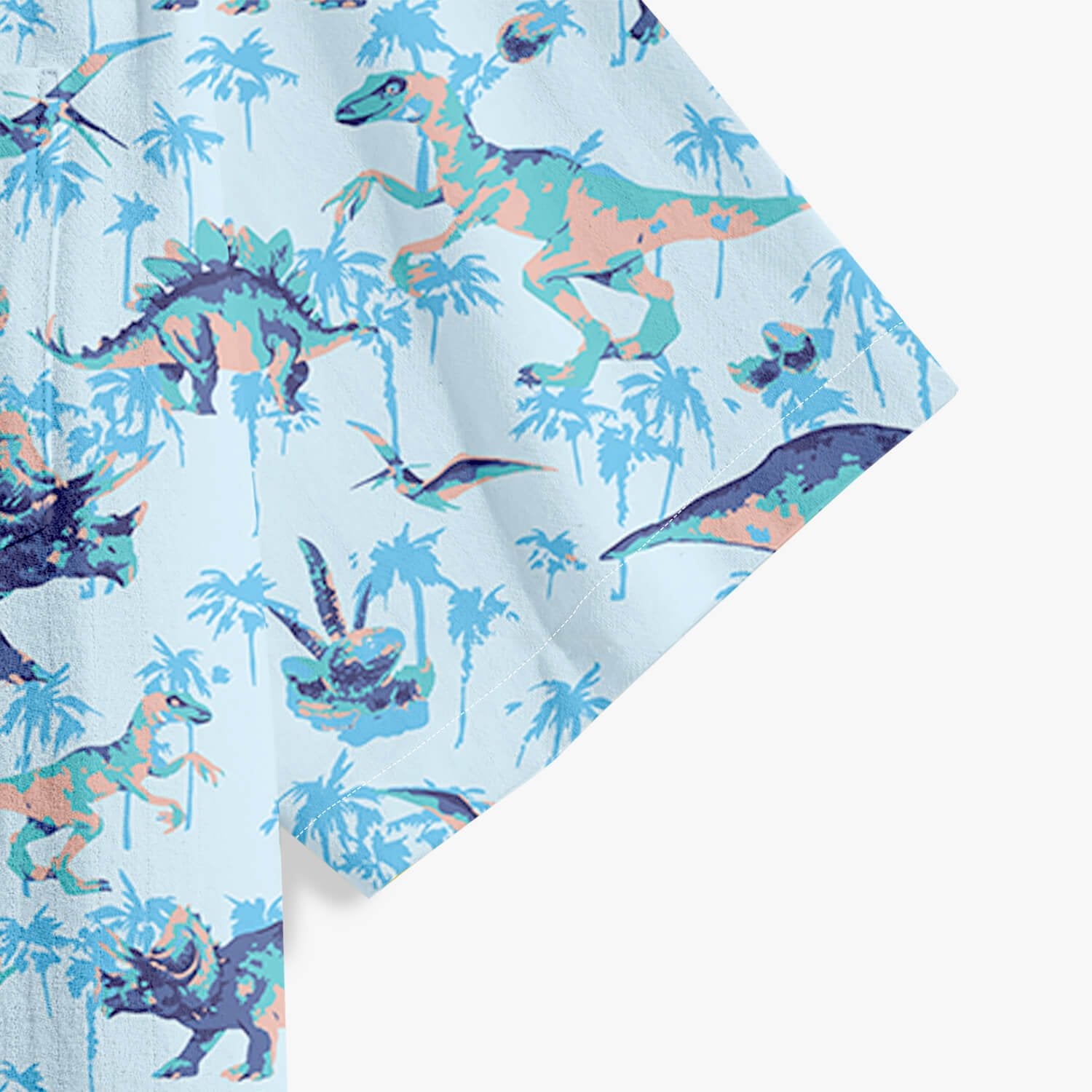 Dinosaur Print Hawaiian Shirt - Bonlax - Bonlax