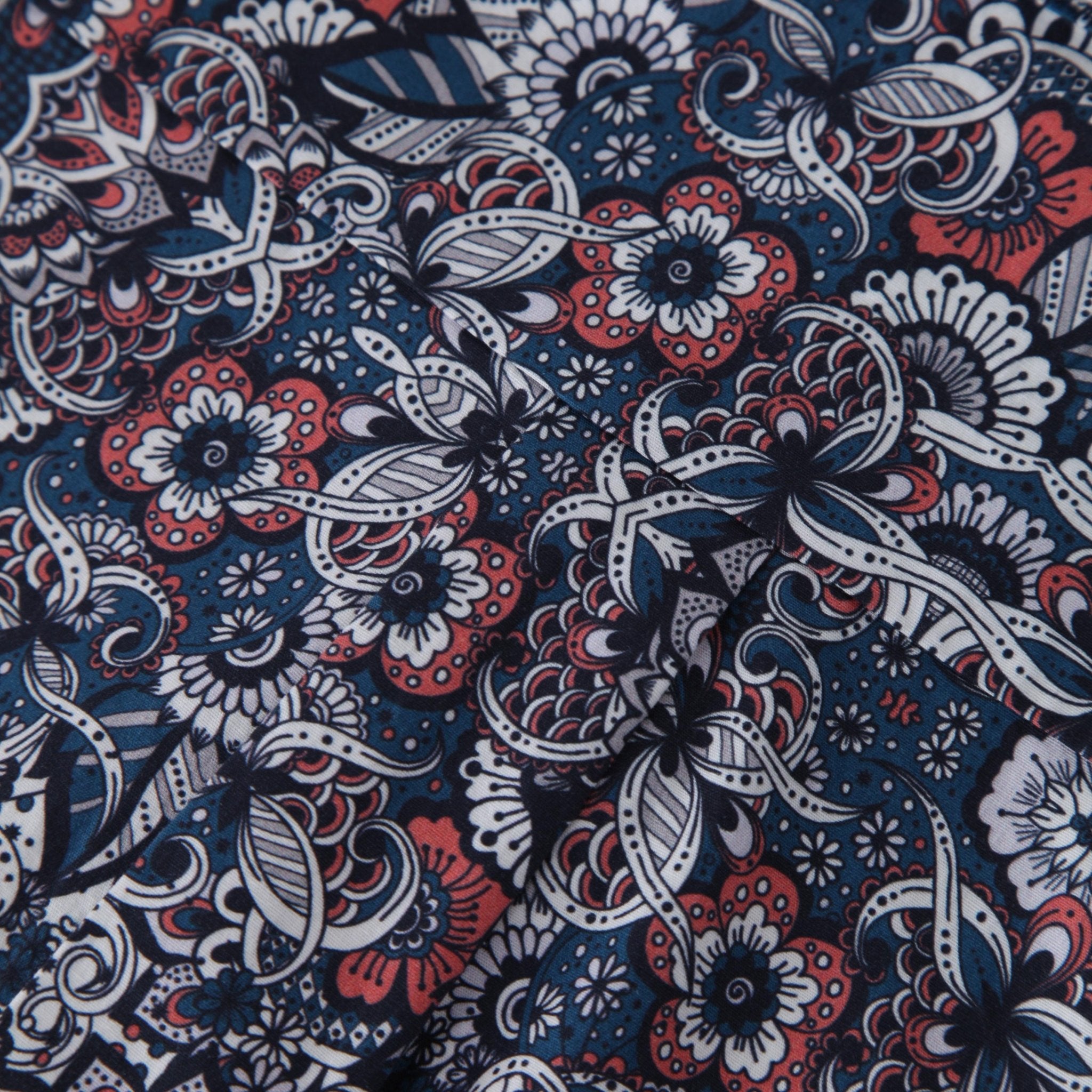Floral Paisley Hawaiian Shirt - Bonlax - Bonlax