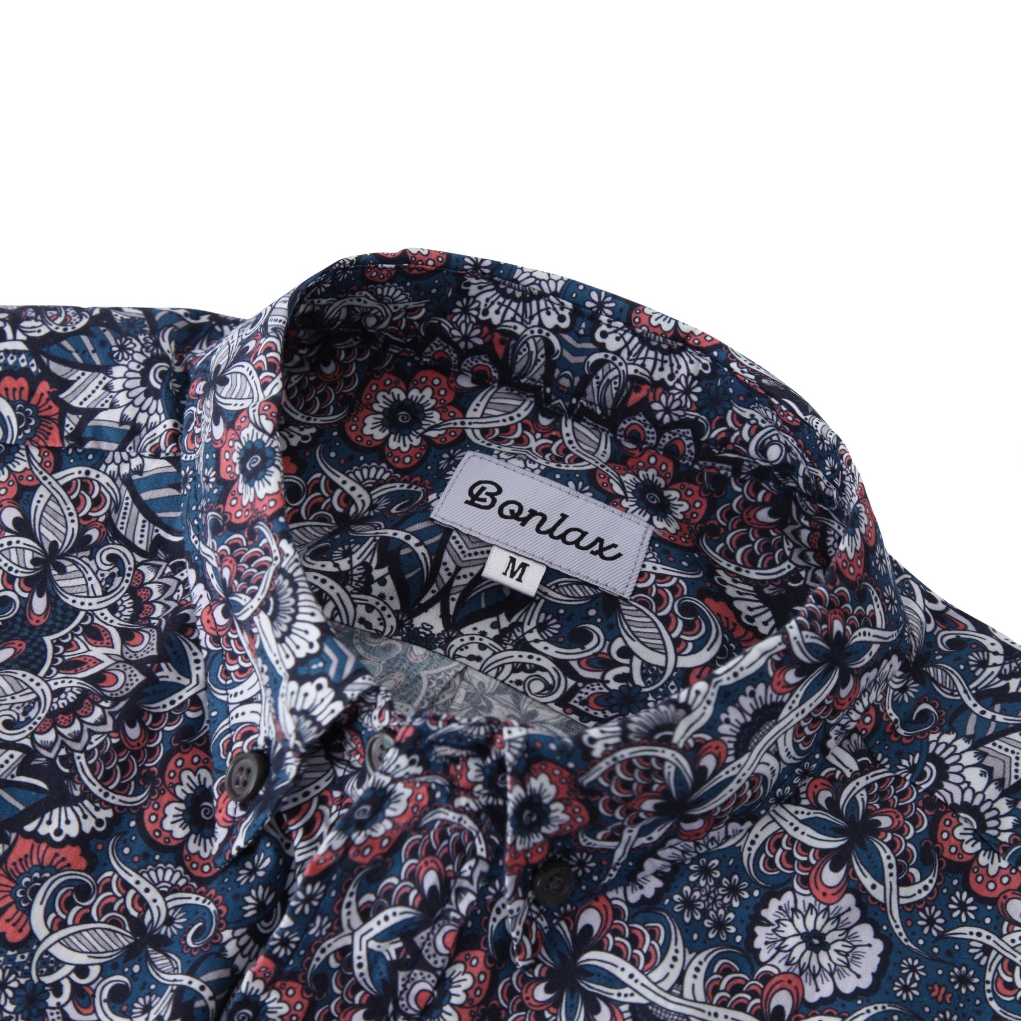 Floral Paisley Hawaiian Shirt - Bonlax - Bonlax