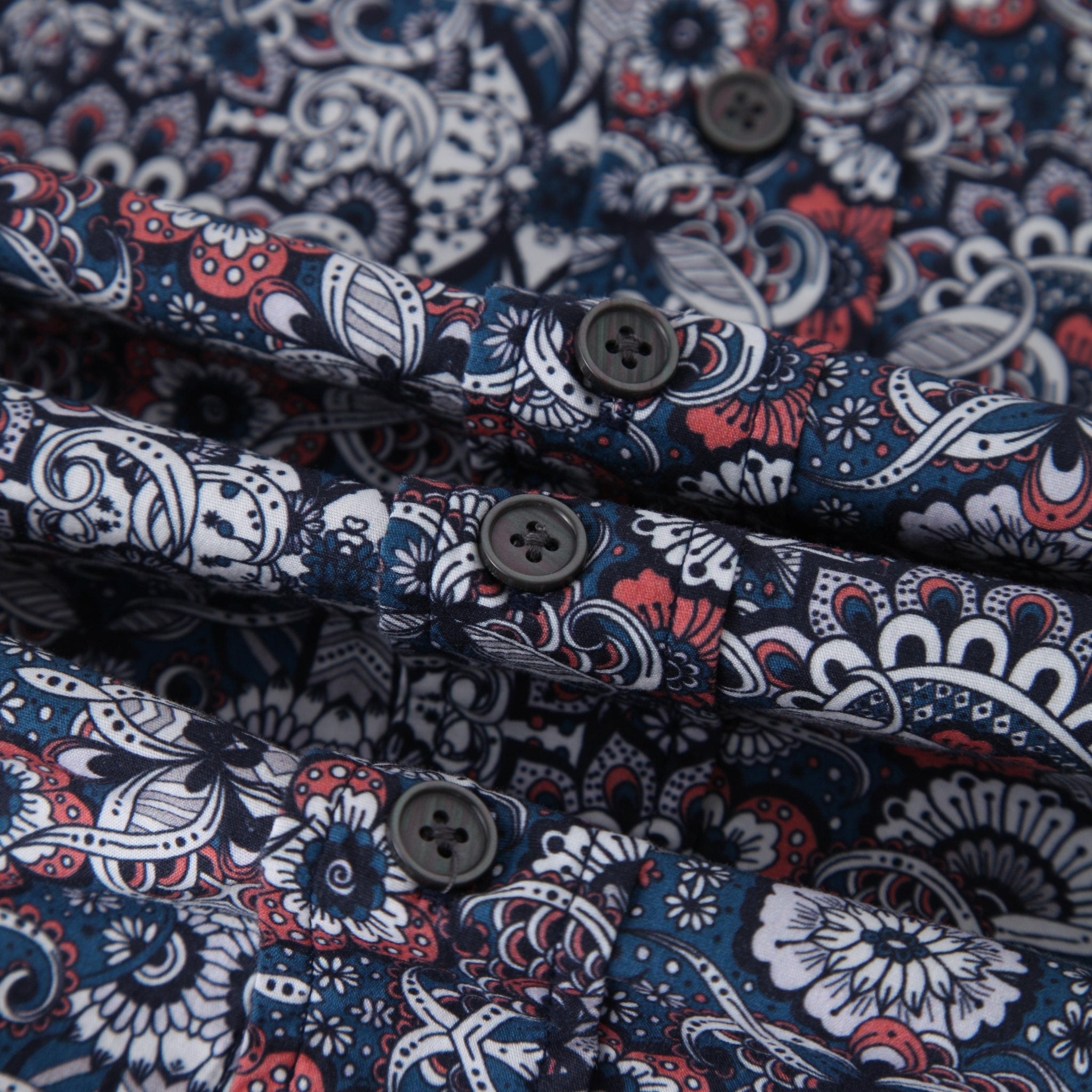 Floral Paisley Hawaiian Shirt - Bonlax - Bonlax