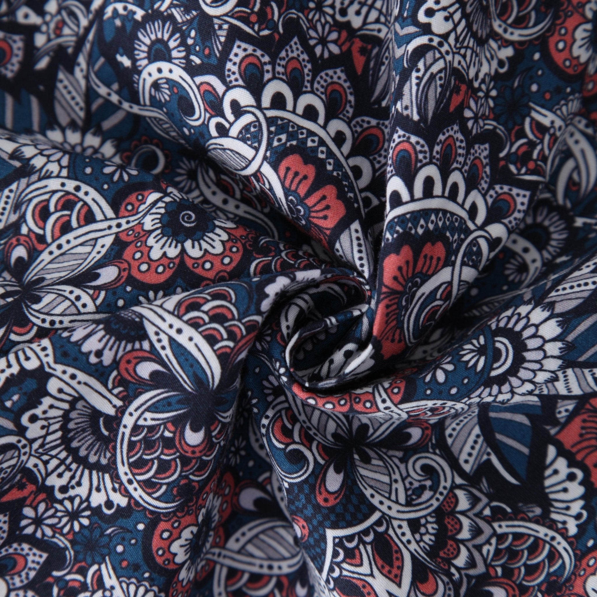 Floral Paisley Hawaiian Shirt - Bonlax - Bonlax