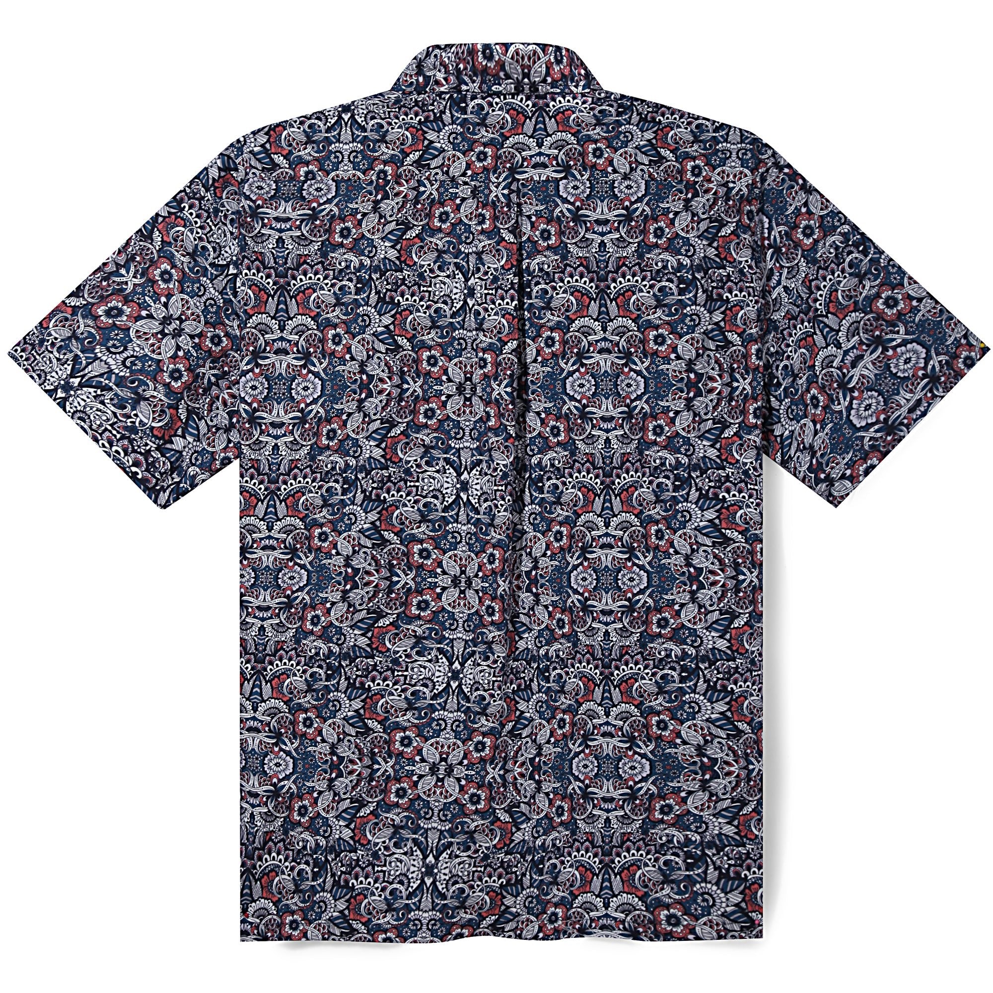 Floral Paisley Hawaiian Shirt - Bonlax - Bonlax