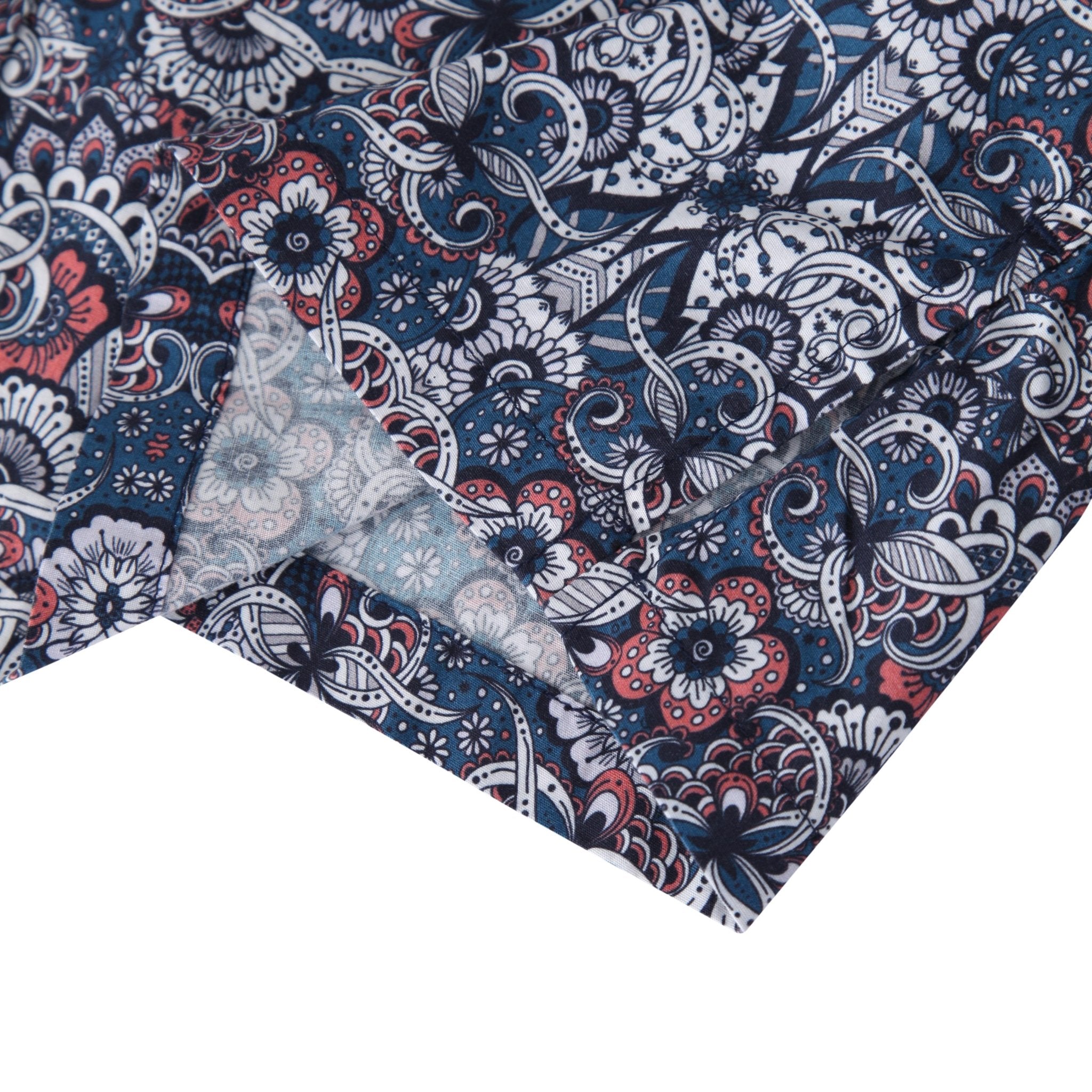 Floral Paisley Hawaiian Shirt - Bonlax - Bonlax