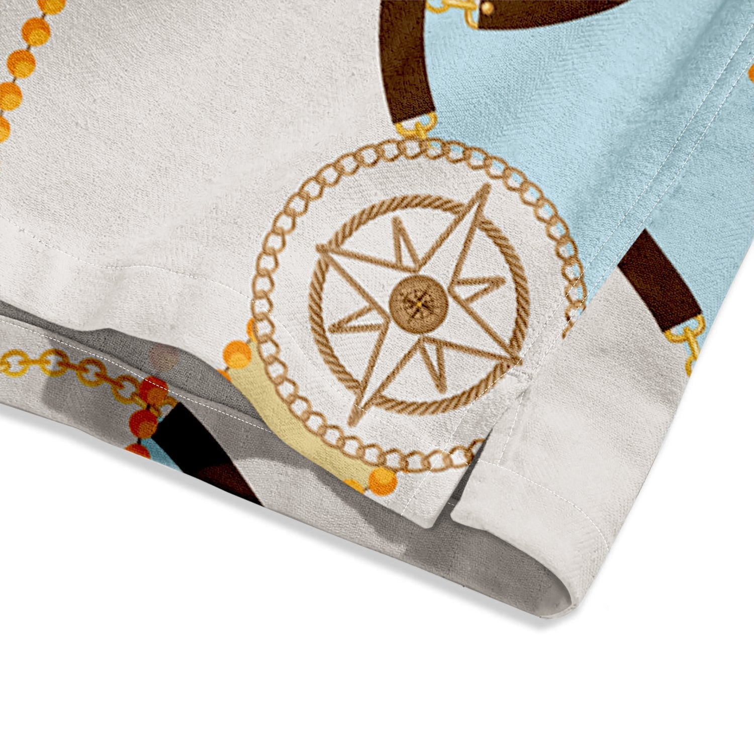 Gear Chain Print Short Sleeve Shirt - Bonlax - Bonlax