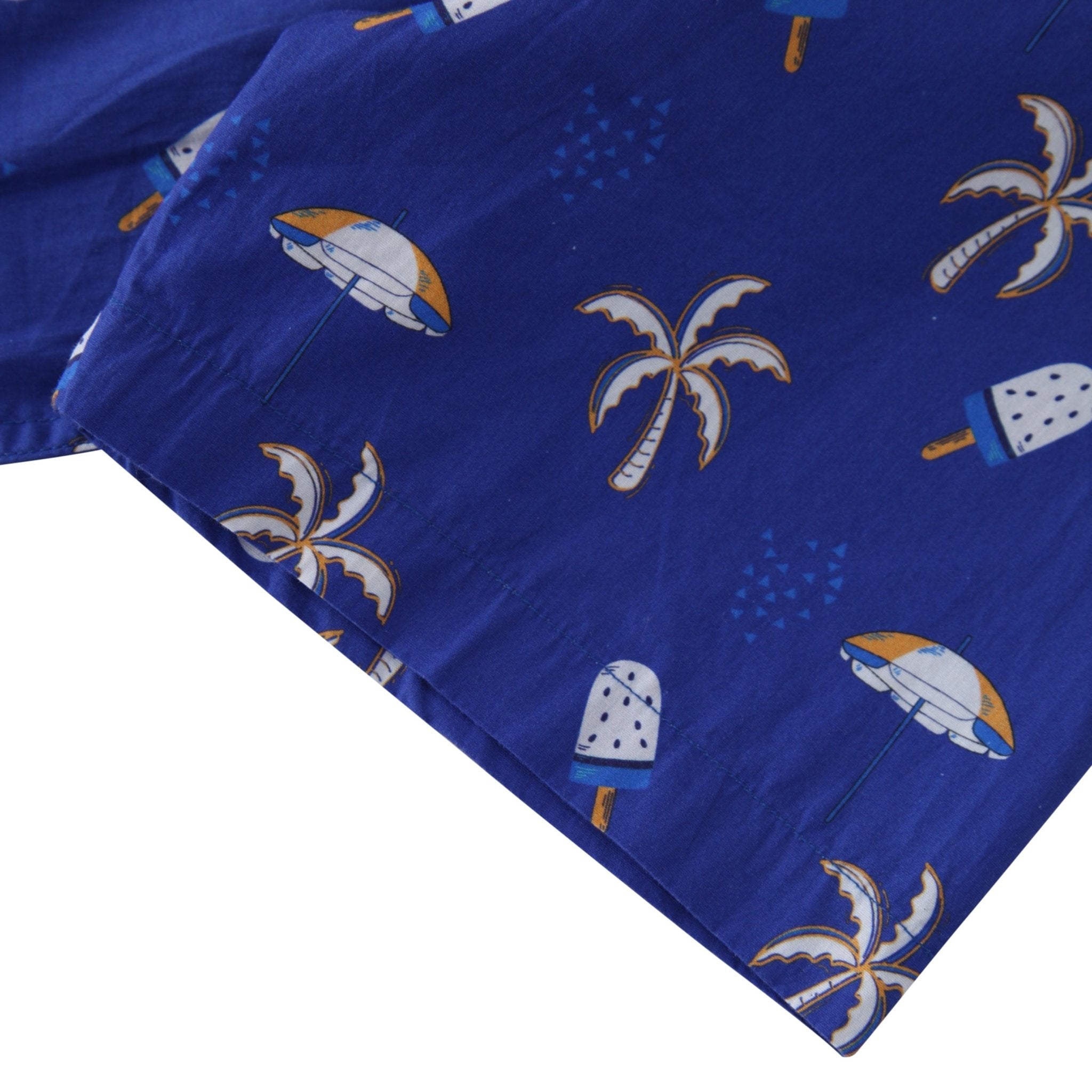 Ice Cream Coconut Tree Short Sleeve Shirt - Bonlax - Bonlax