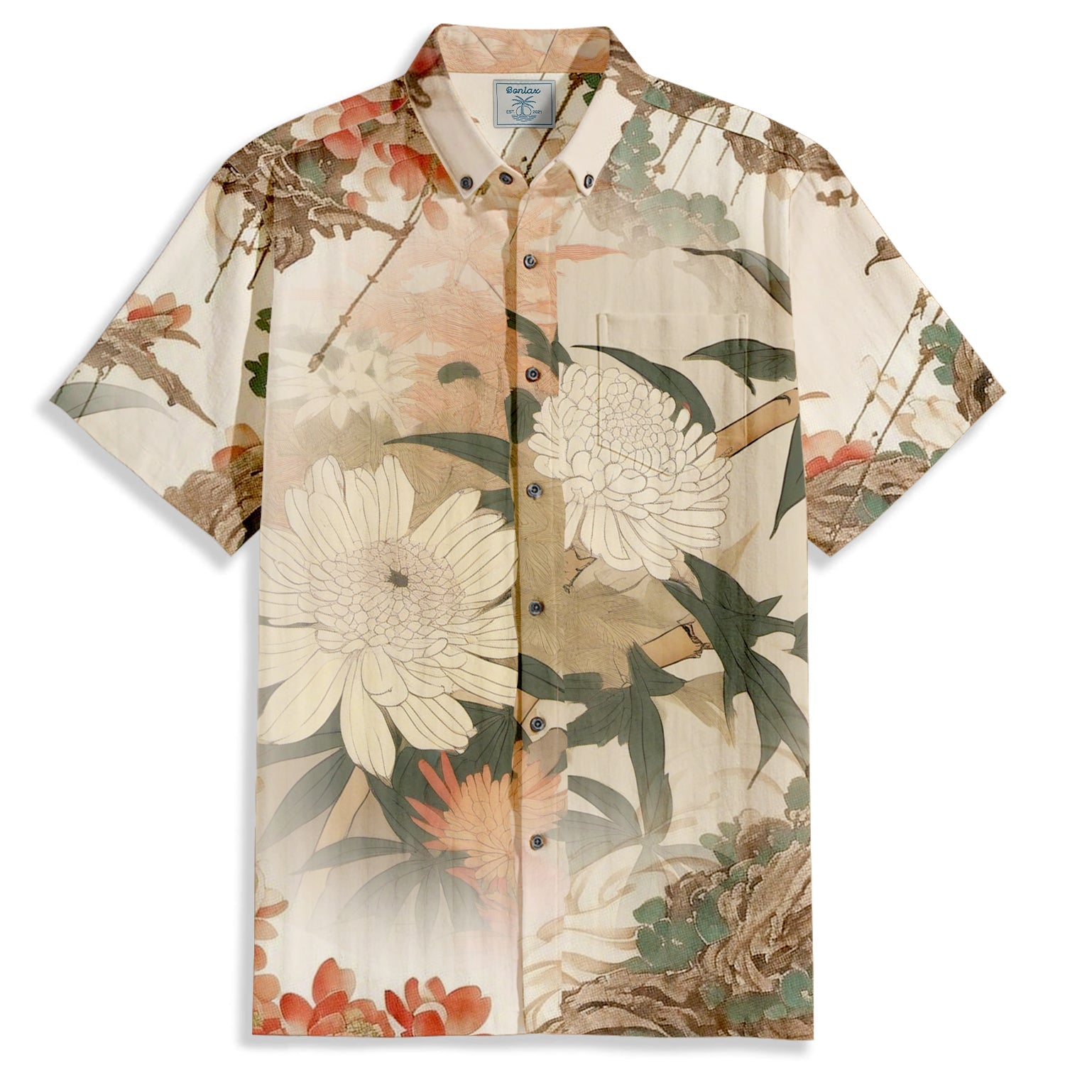 Ink style flowers - Bonlax