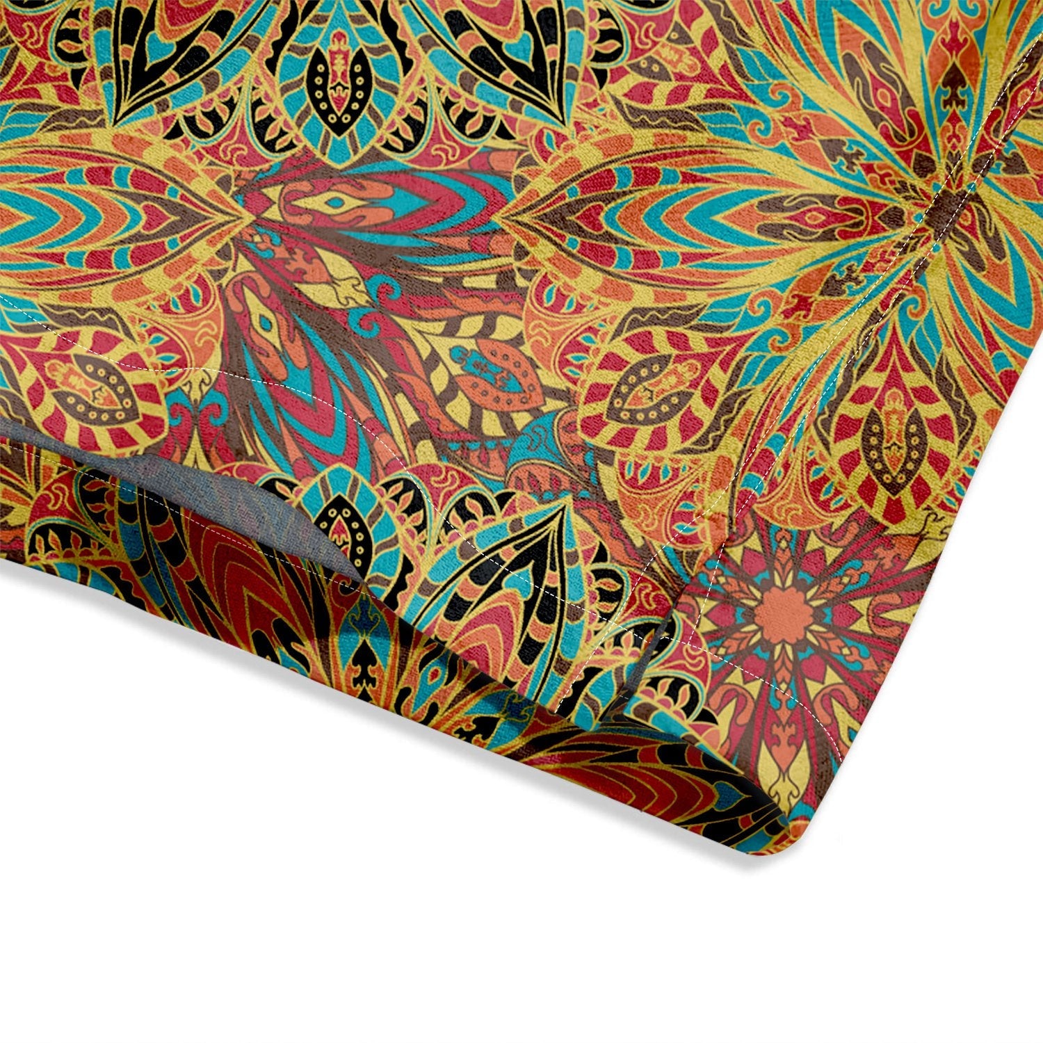 Kaleidoscope Shading Print Short Sleeve Shirt - Bonlax - Bonlax