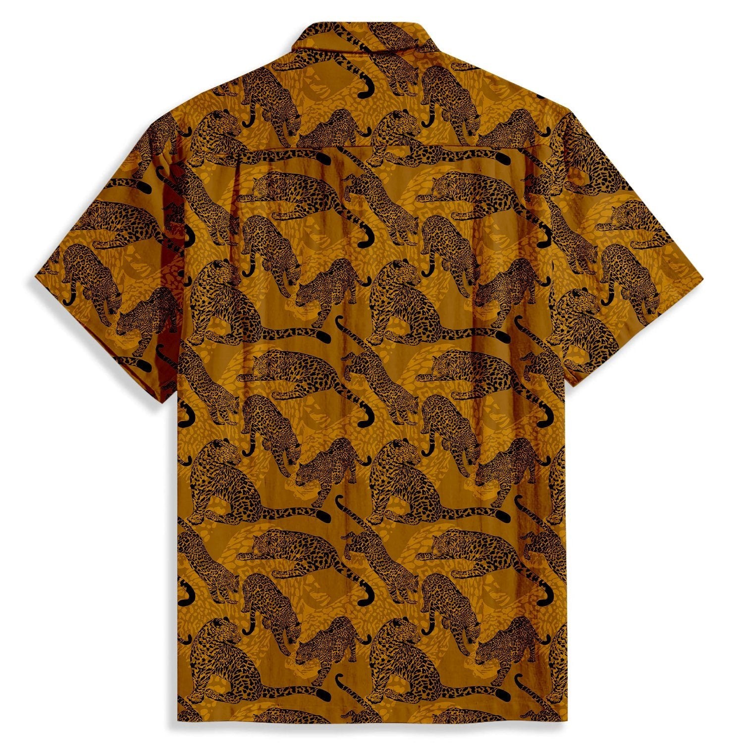 Leopard Print Short Sleeve Shirt - Bonlax - Bonlax