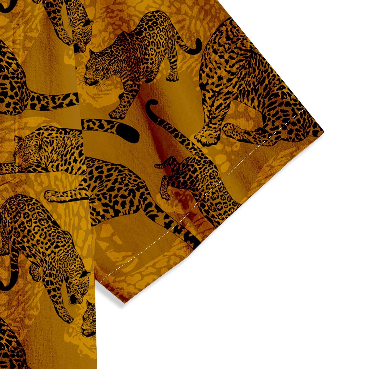 Leopard Print Short Sleeve Shirt - Bonlax - Bonlax