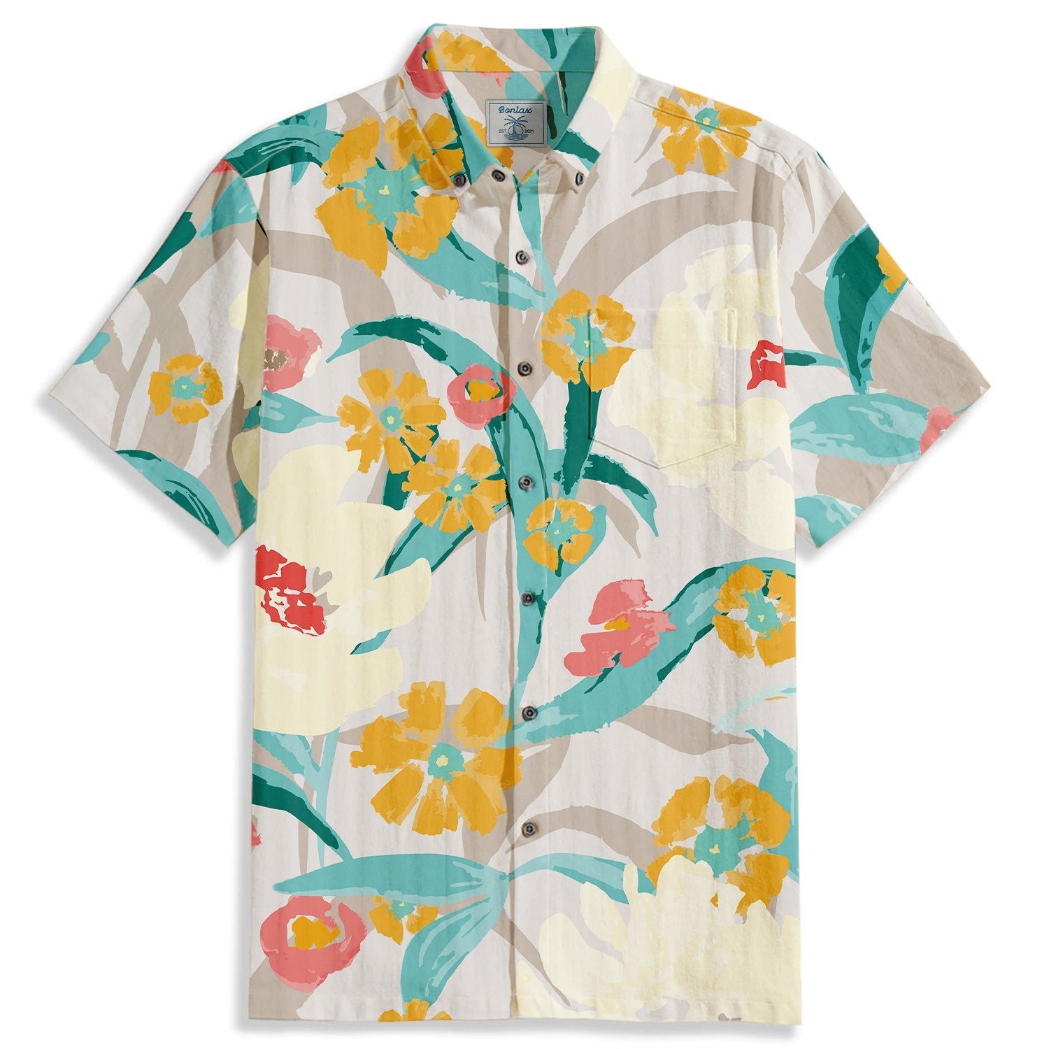 Magnolia Short Sleeve Shirt - Bonlax - Bonlax