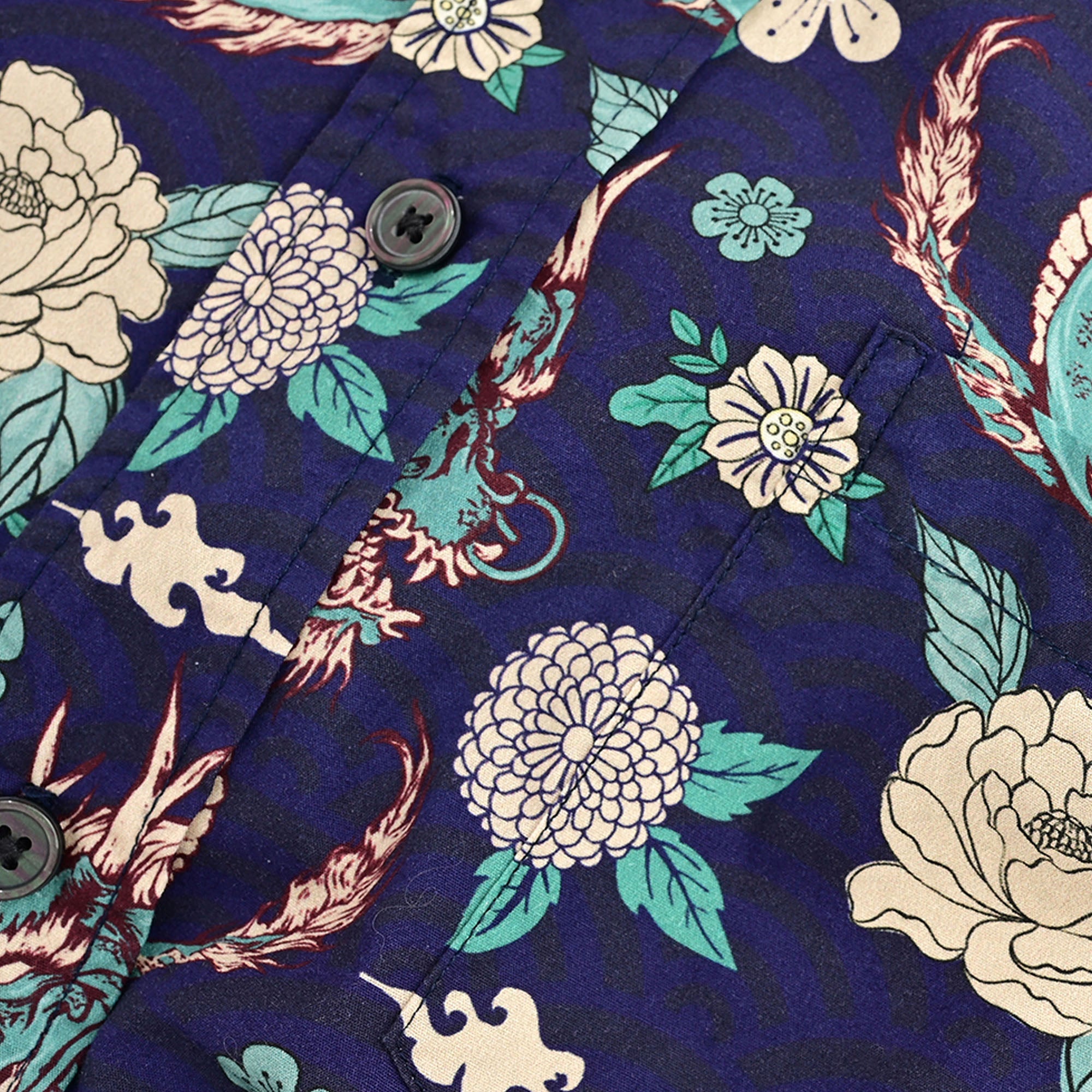 Mythical Majestic Dragon Print Hawaiian Shirt - Bonlax - Bonlax