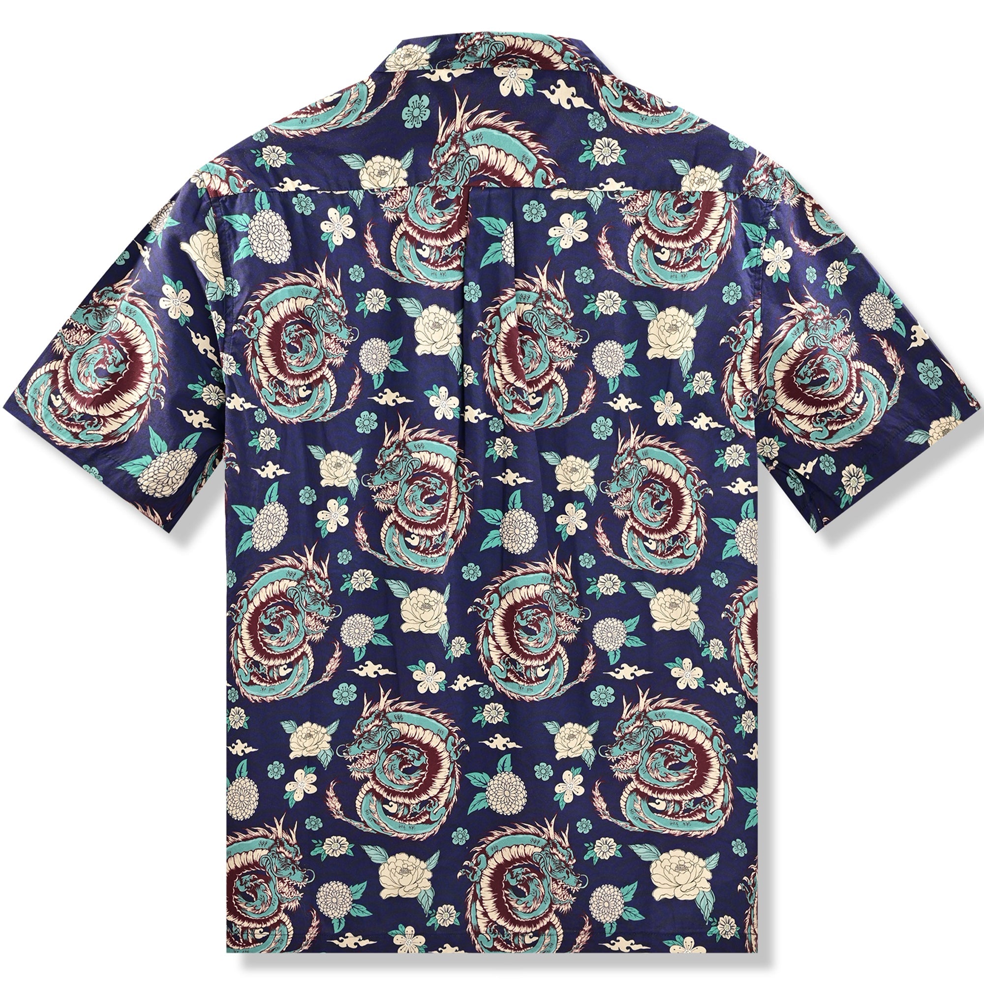 Mythical Majestic Dragon Print Hawaiian Shirt - Bonlax - Bonlax