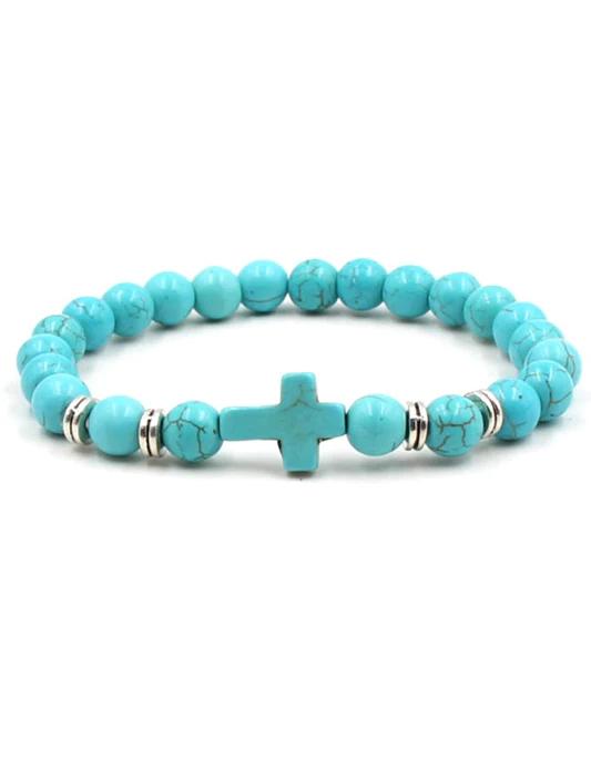 Natural Stone Solid Color Turtle Bracelet - Bonlax - Bonlax