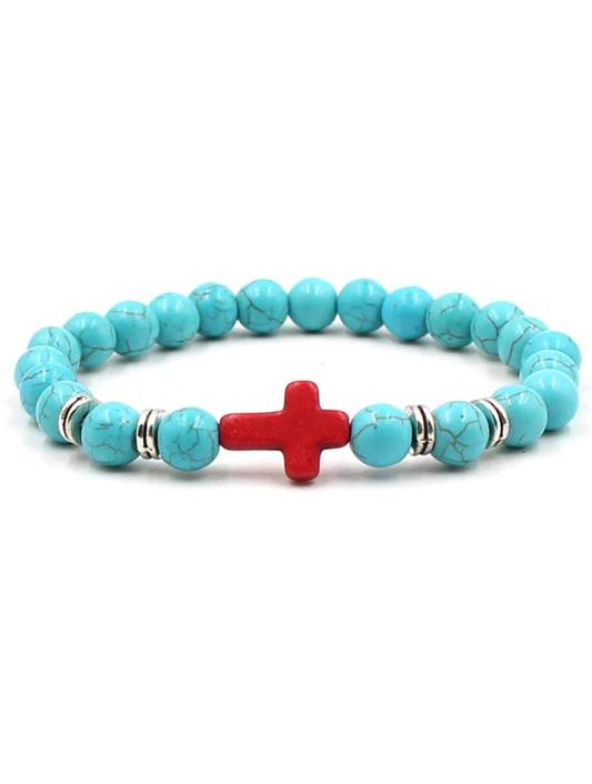 Natural Stone Solid Color Turtle Bracelet - Bonlax - Bonlax